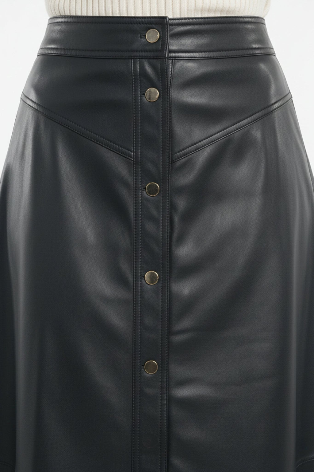 The Aurelia Leather Skirt - BOB FASHIONskirt