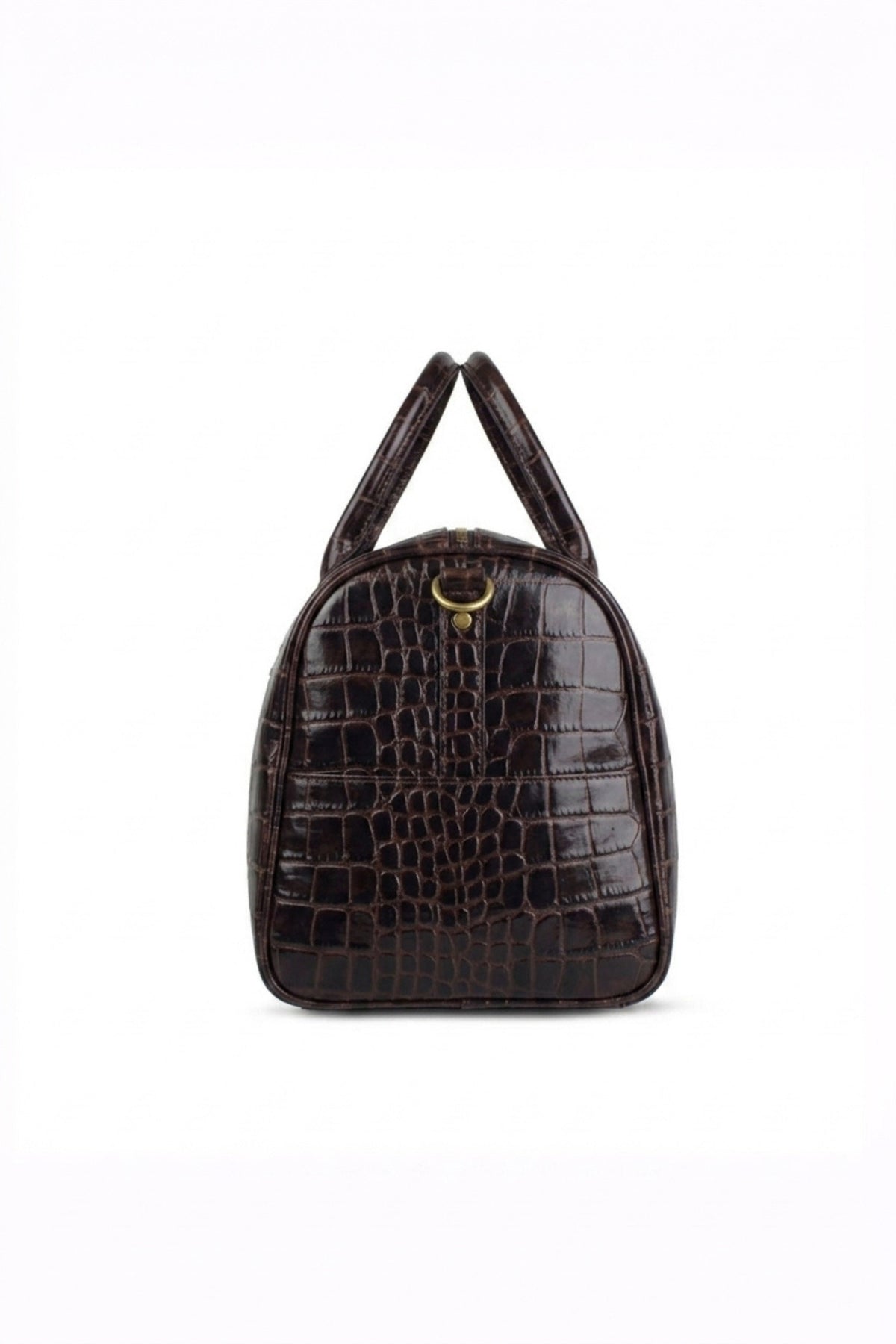Croc Embossed Unisex Duffle Bag
