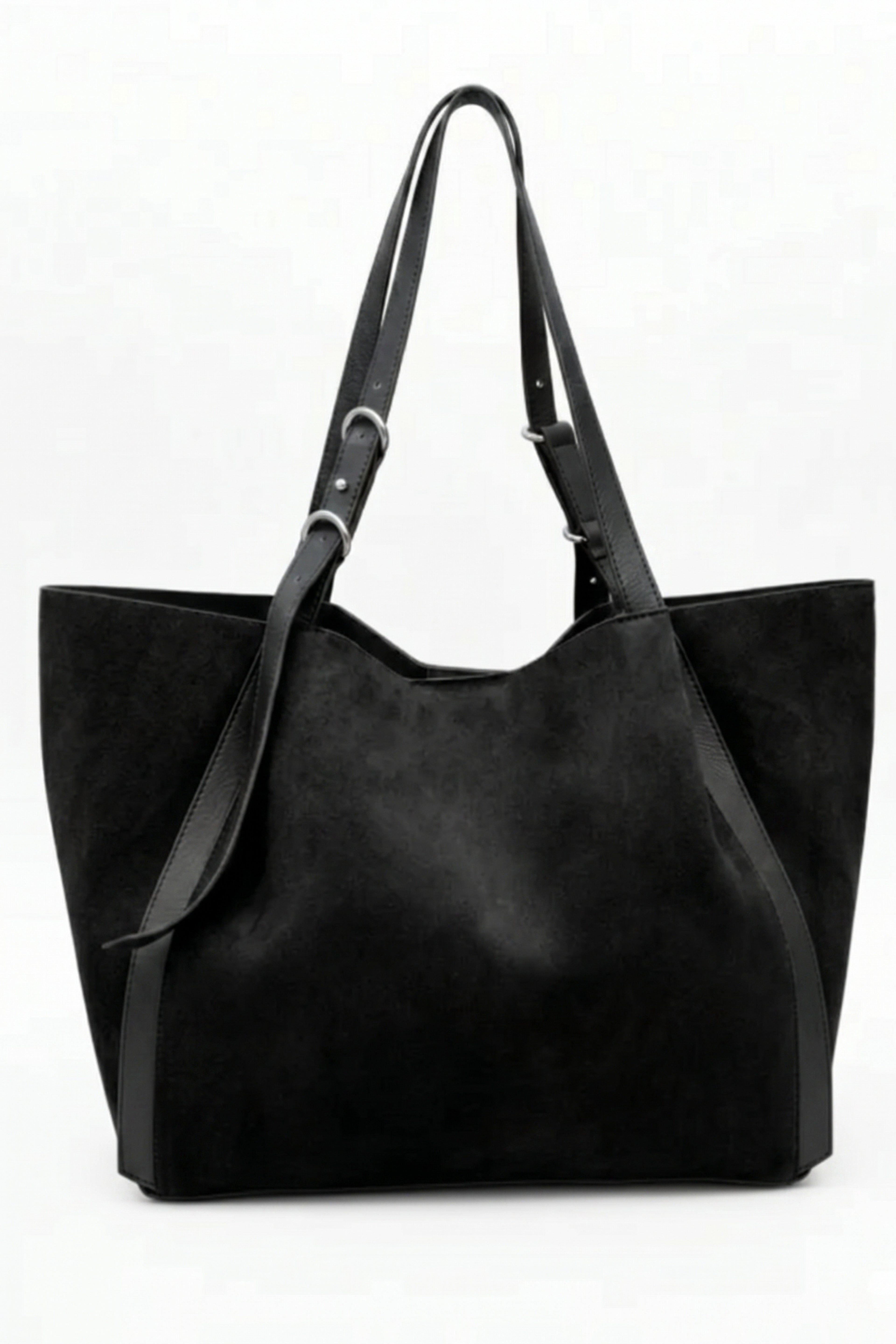 Amber Sun Suede Tote | Genuine Suede Tote