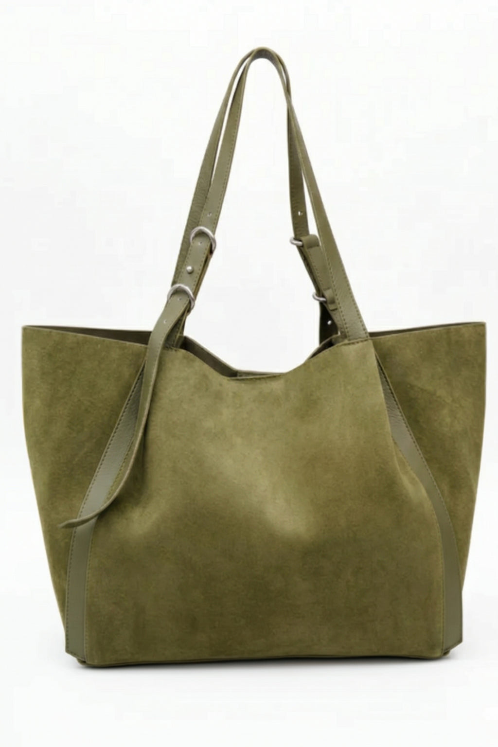 Amber Sun Suede Tote | Genuine Suede Tote