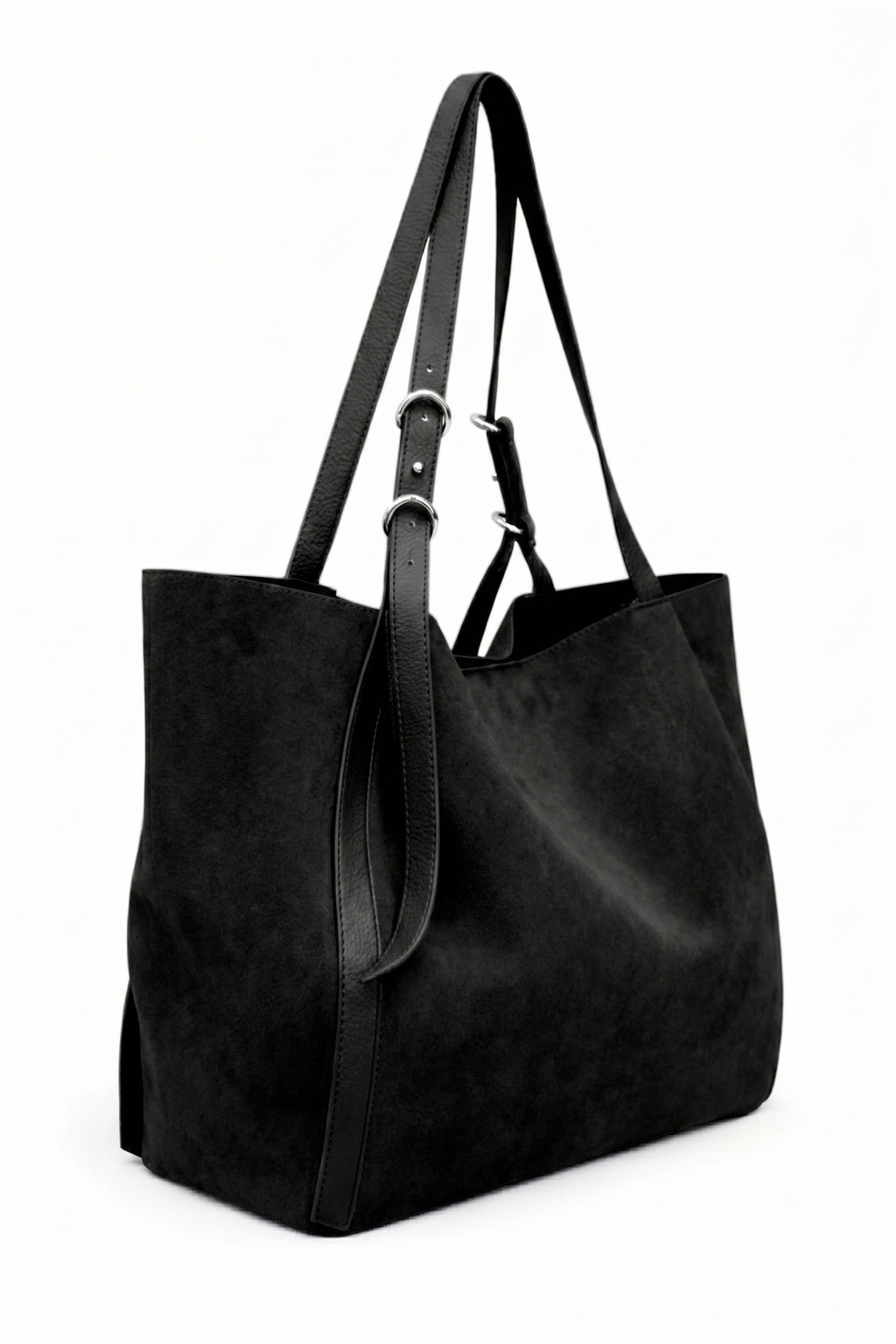Amber Sun Suede Tote | Genuine Suede Tote