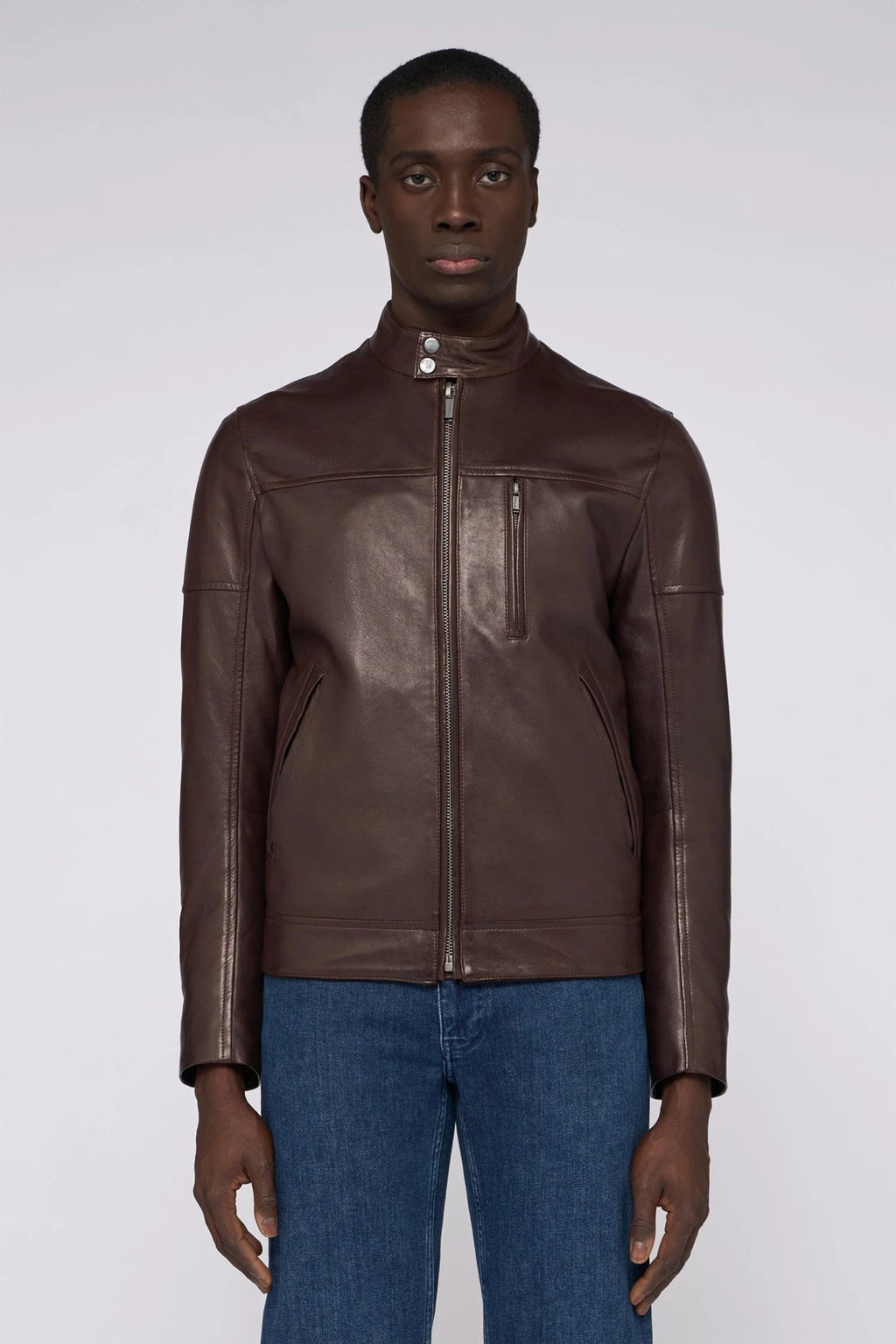 The Urban Midnight Rider Leather Jacket - BOB FASHIONJACKET