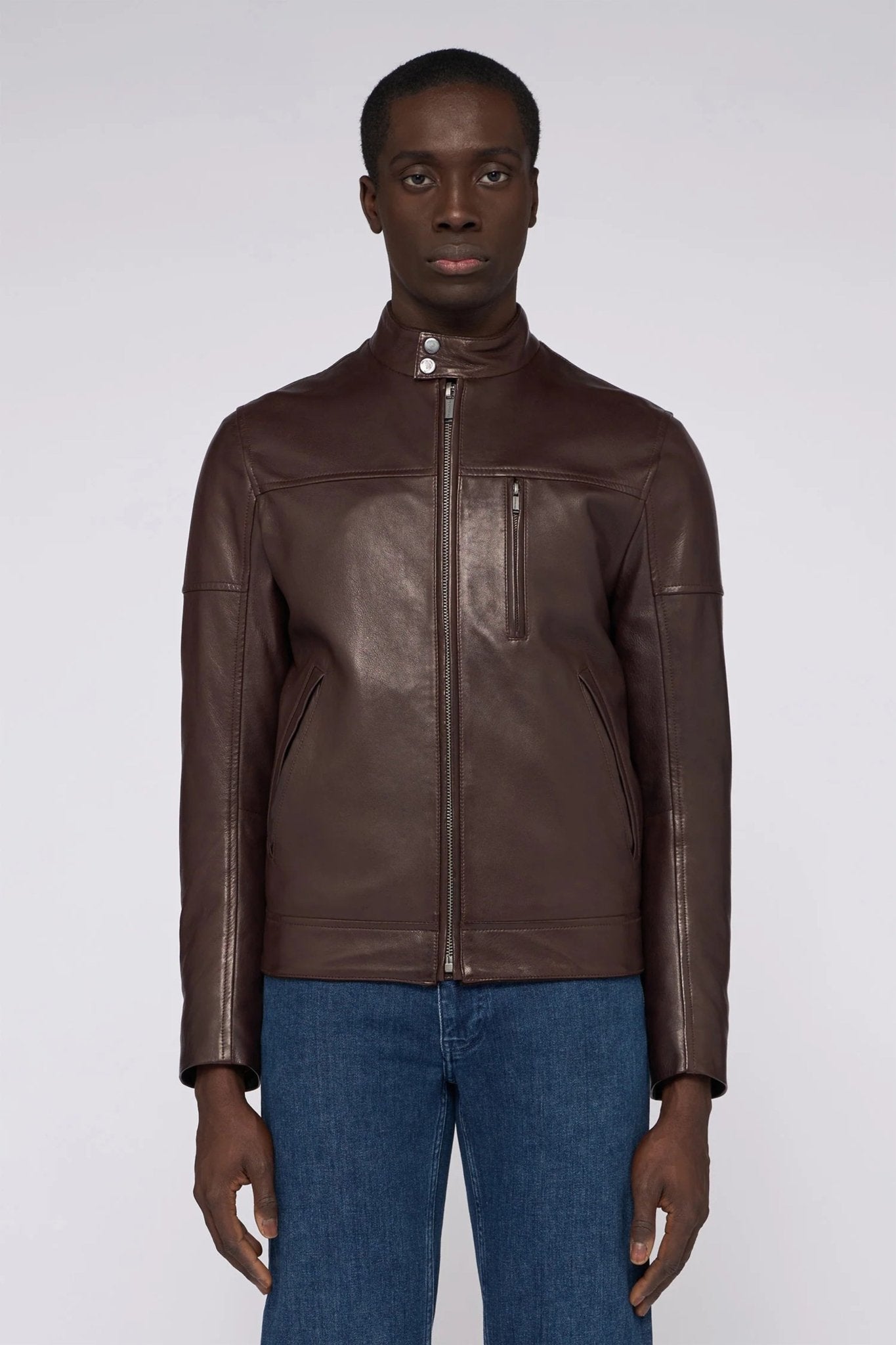 The Urban Midnight Rider Leather Jacket - BOB FASHIONJACKET
