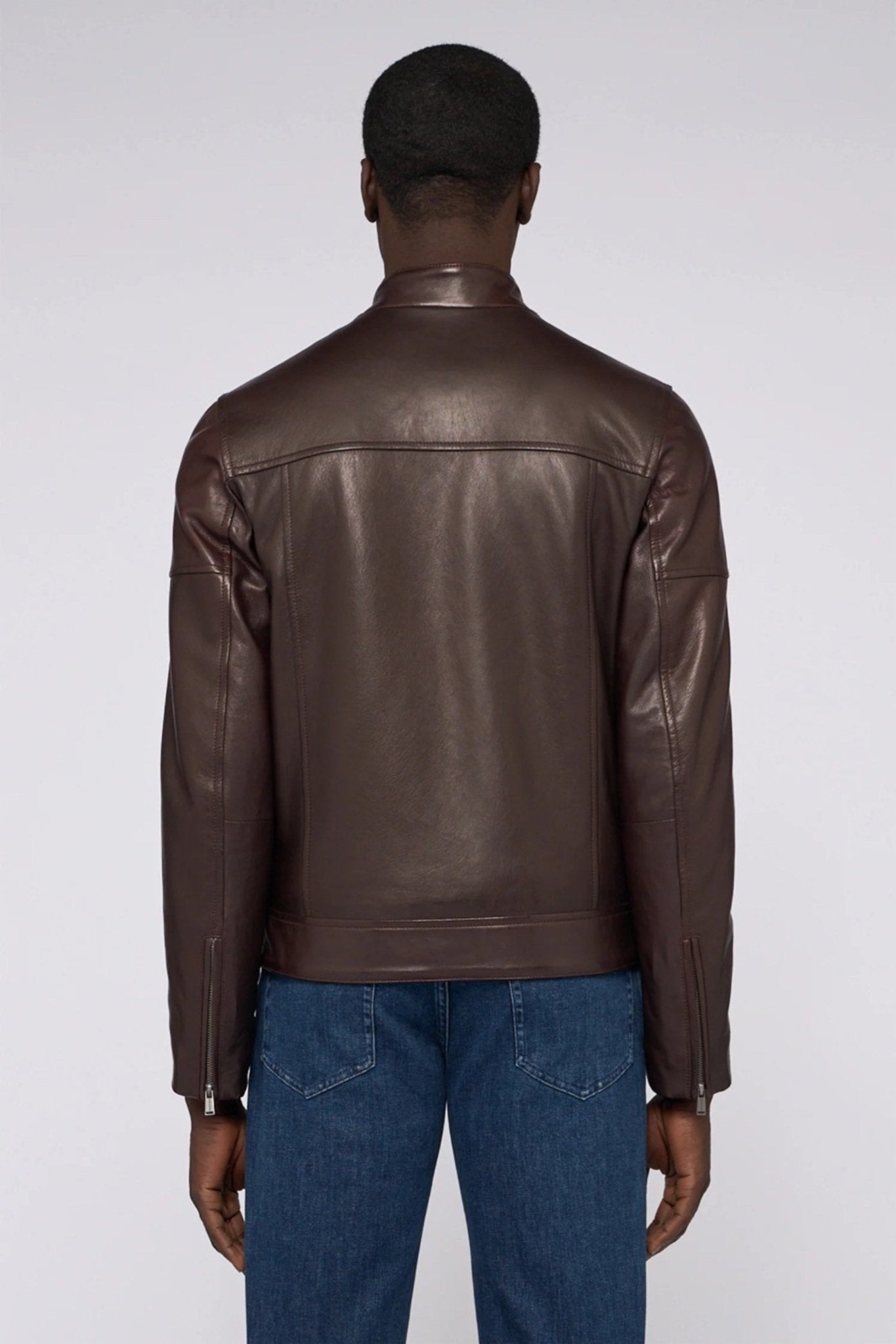 The Urban Midnight Rider Leather Jacket - BOB FASHIONJACKET