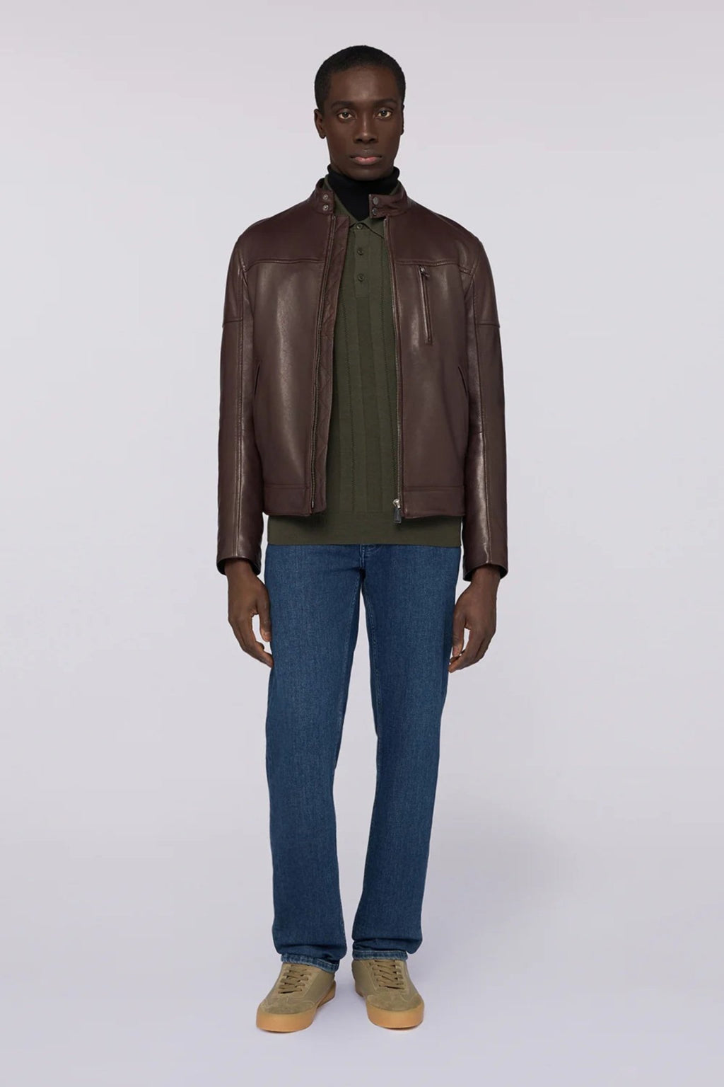 The Urban Midnight Rider Leather Jacket - BOB FASHIONJACKET
