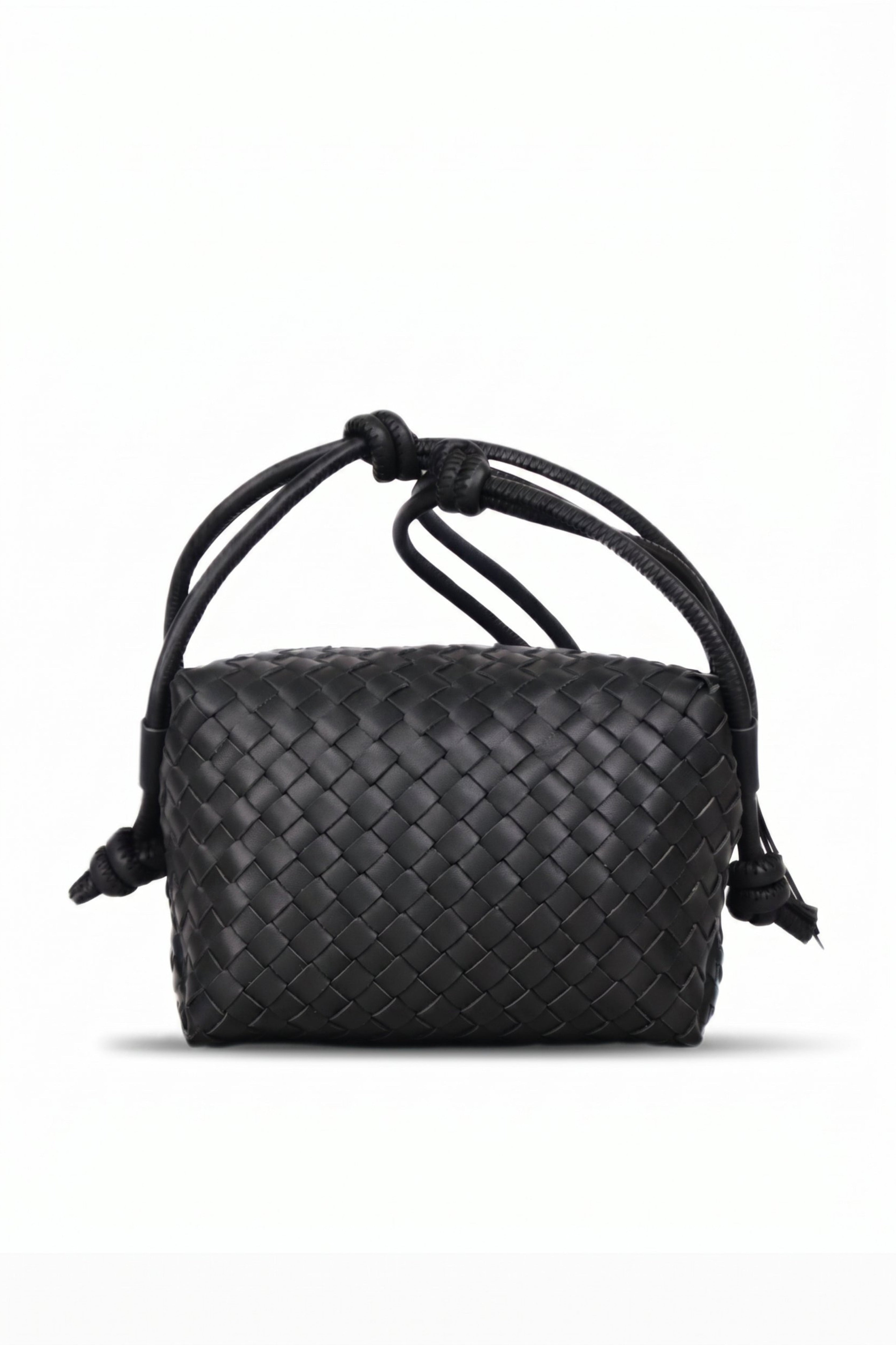 Woven Knot Shoulder Bag