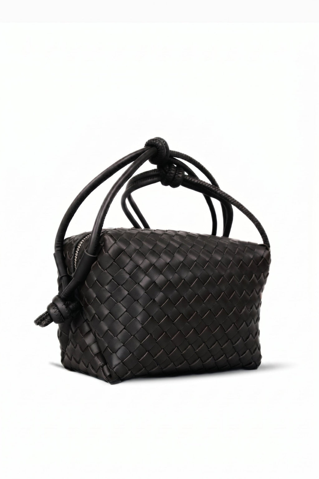 Woven Knot Shoulder Bag