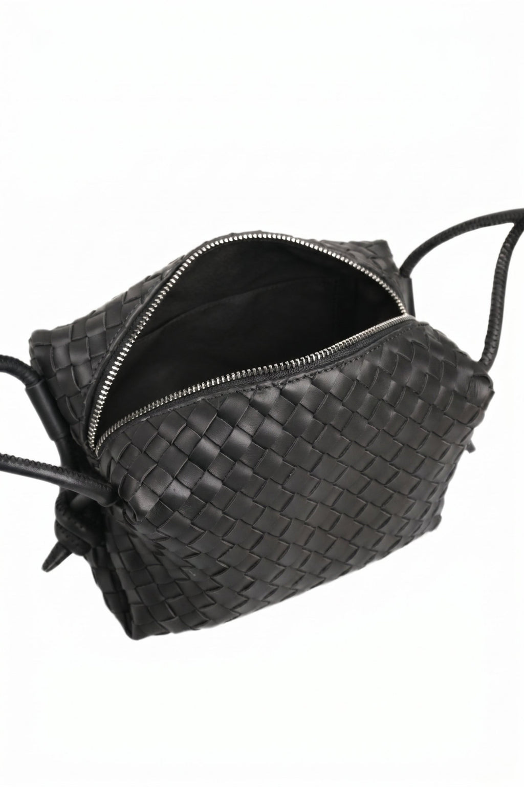 Woven Knot Shoulder Bag