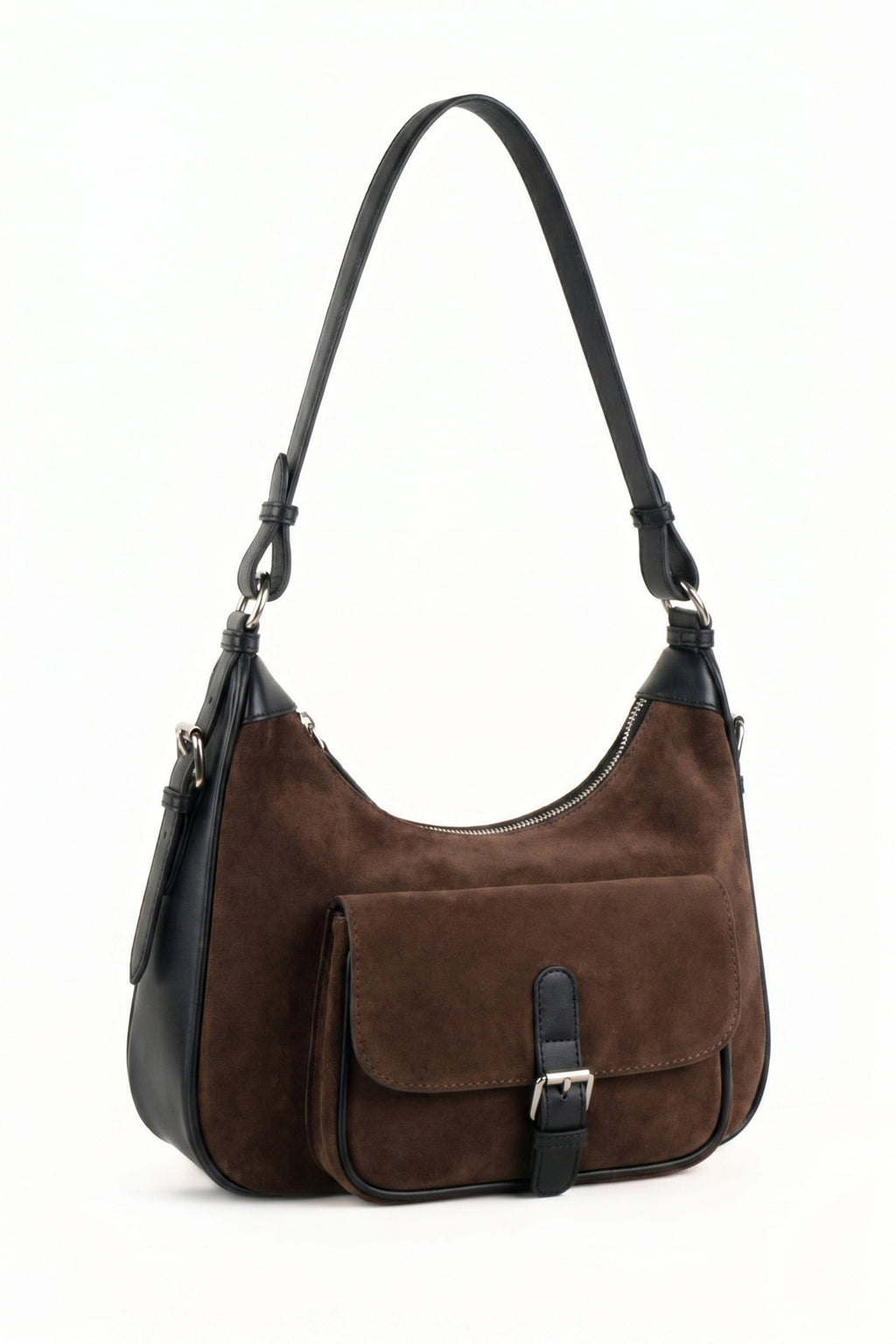 Terra Utility Shoulder Bag – Dark Brown