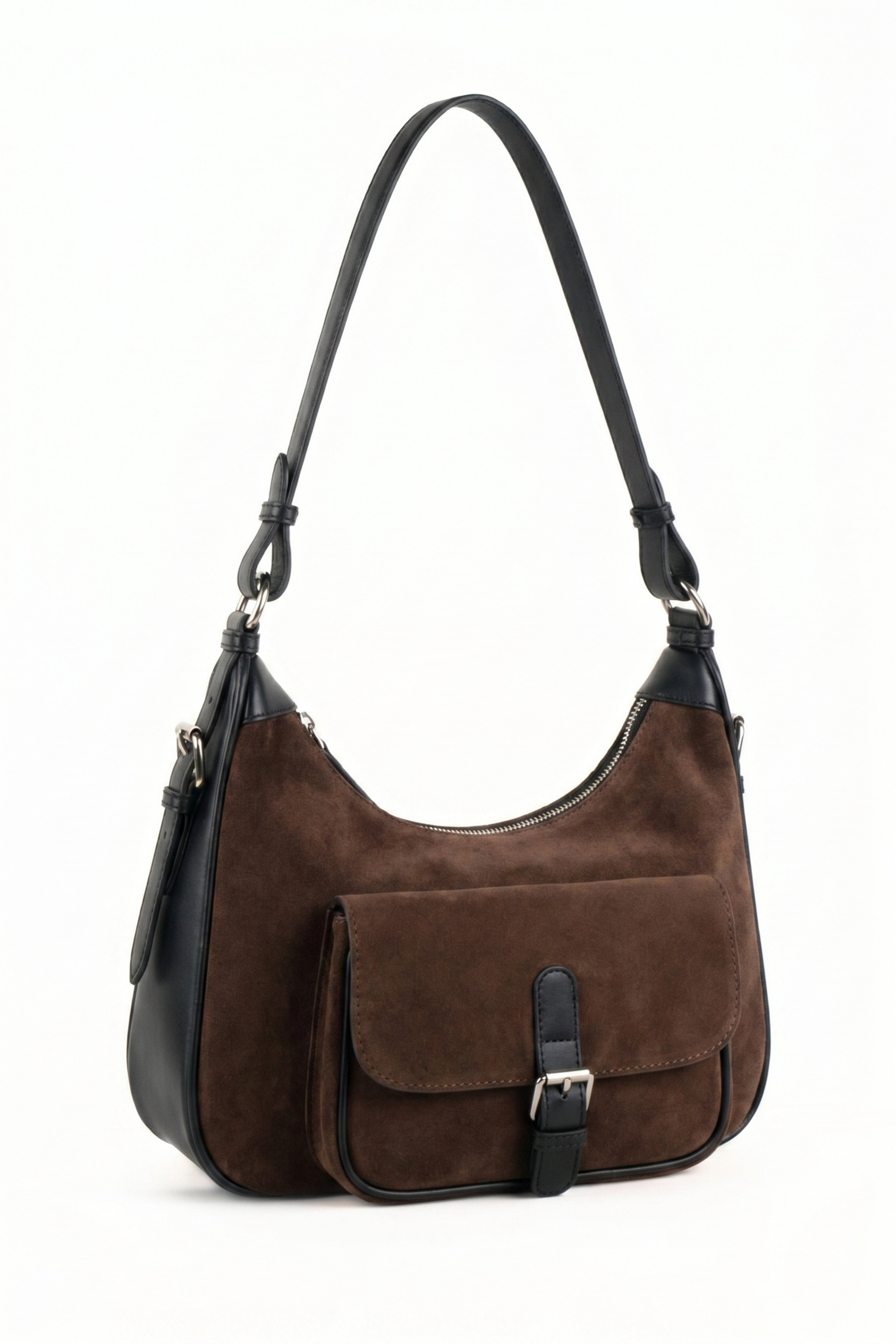 Terra Utility Shoulder Bag – Dark Brown