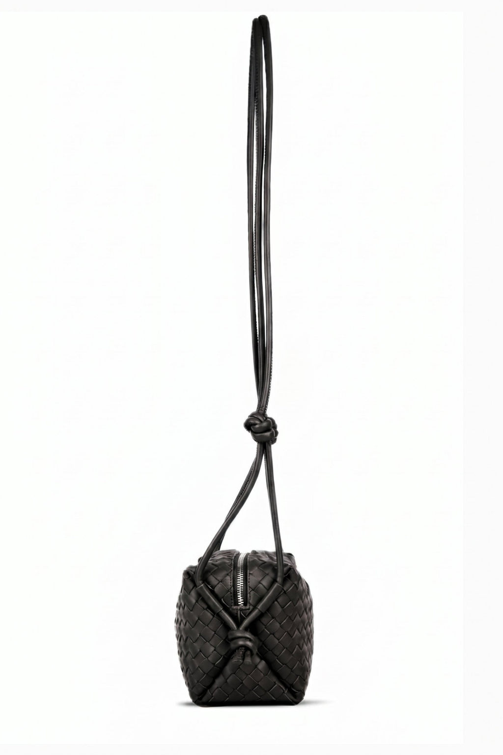 Woven Knot Shoulder Bag