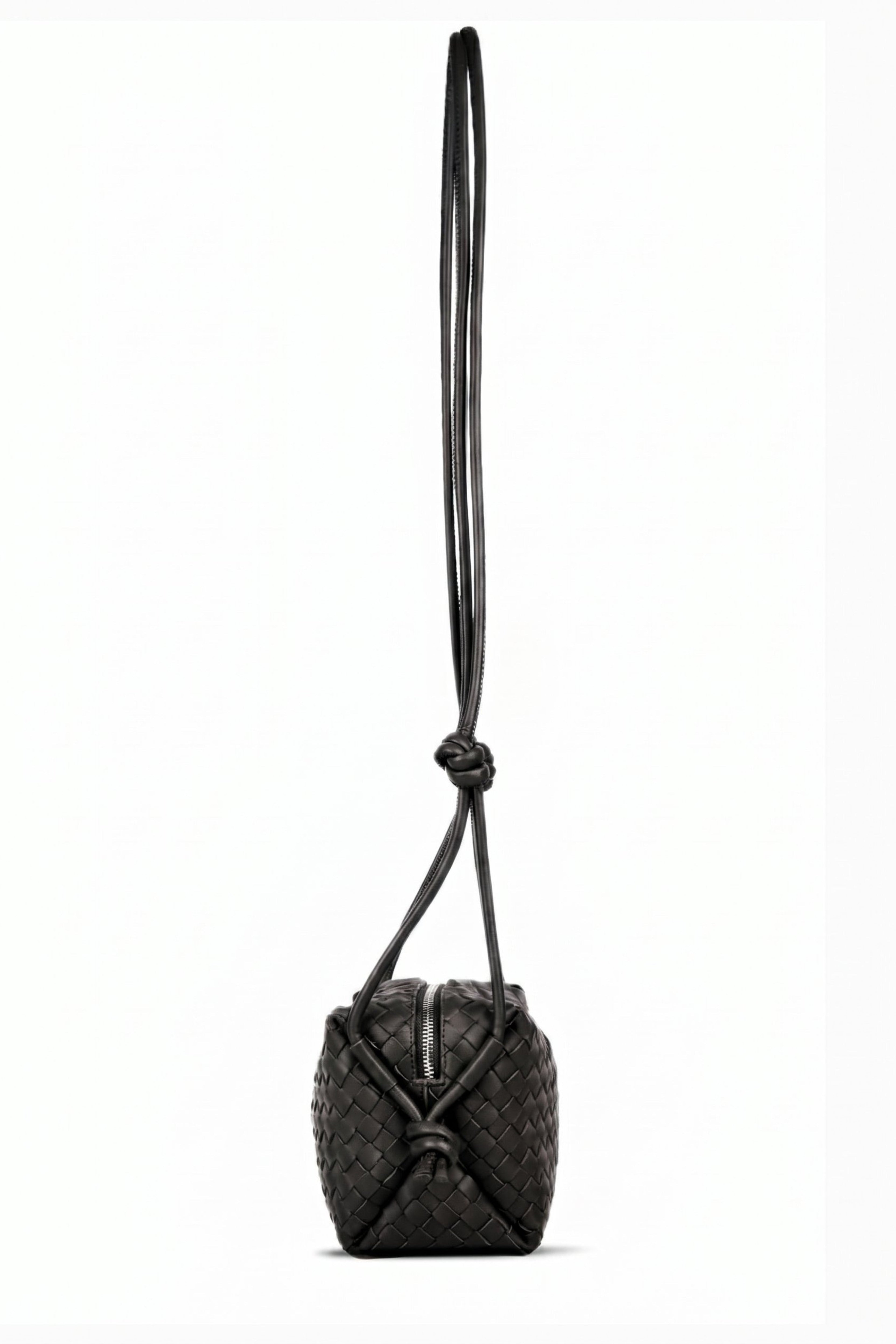 Woven Knot Shoulder Bag