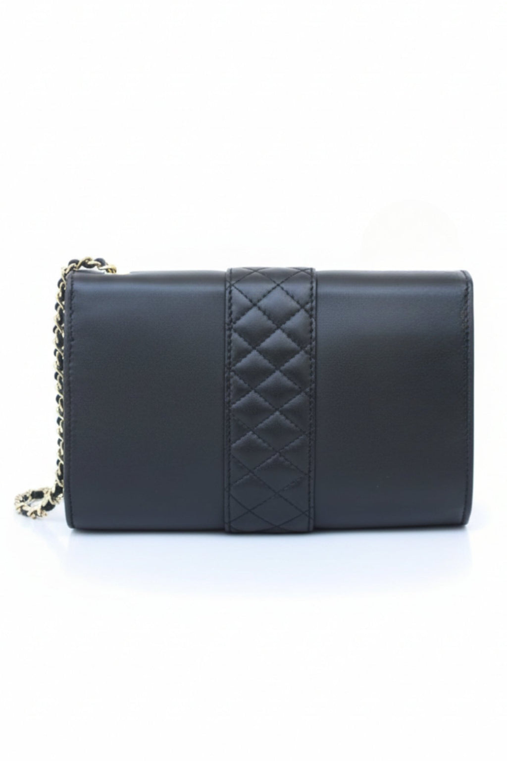 Noir Bow Luxe Chain Bag - BOB FASHION