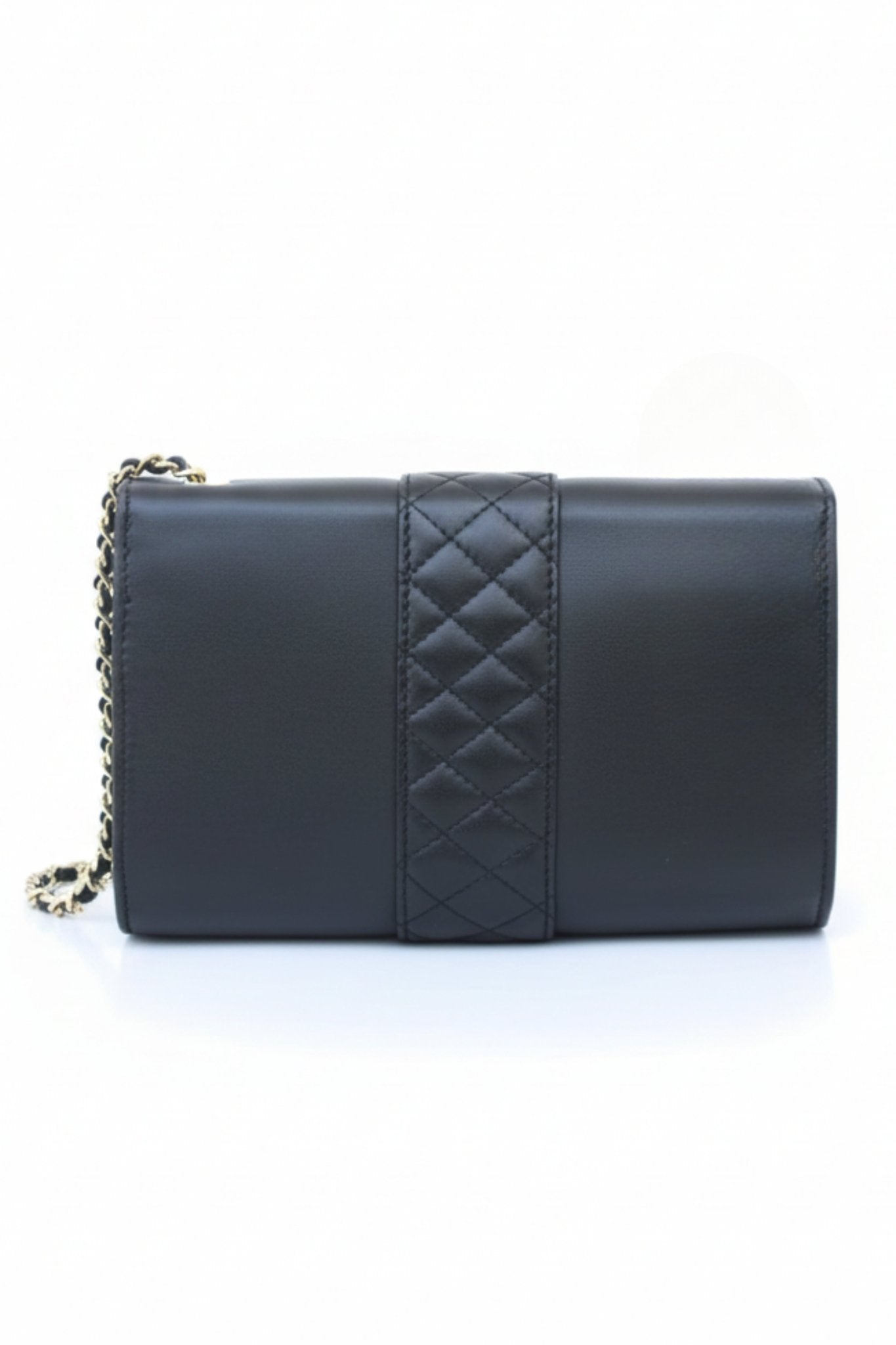 Noir Bow Luxe Chain Bag - BOB FASHION