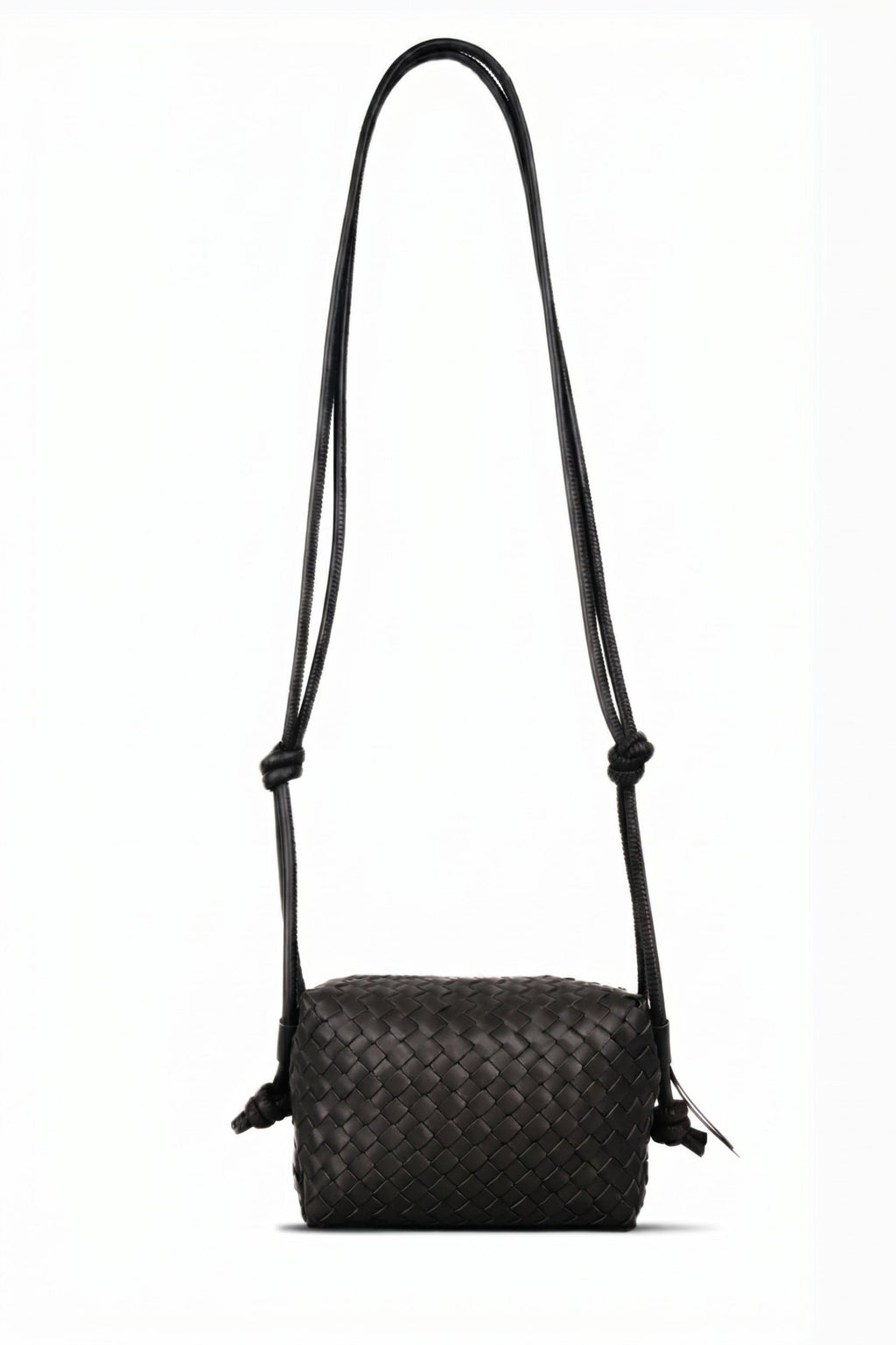 Woven Knot Shoulder Bag