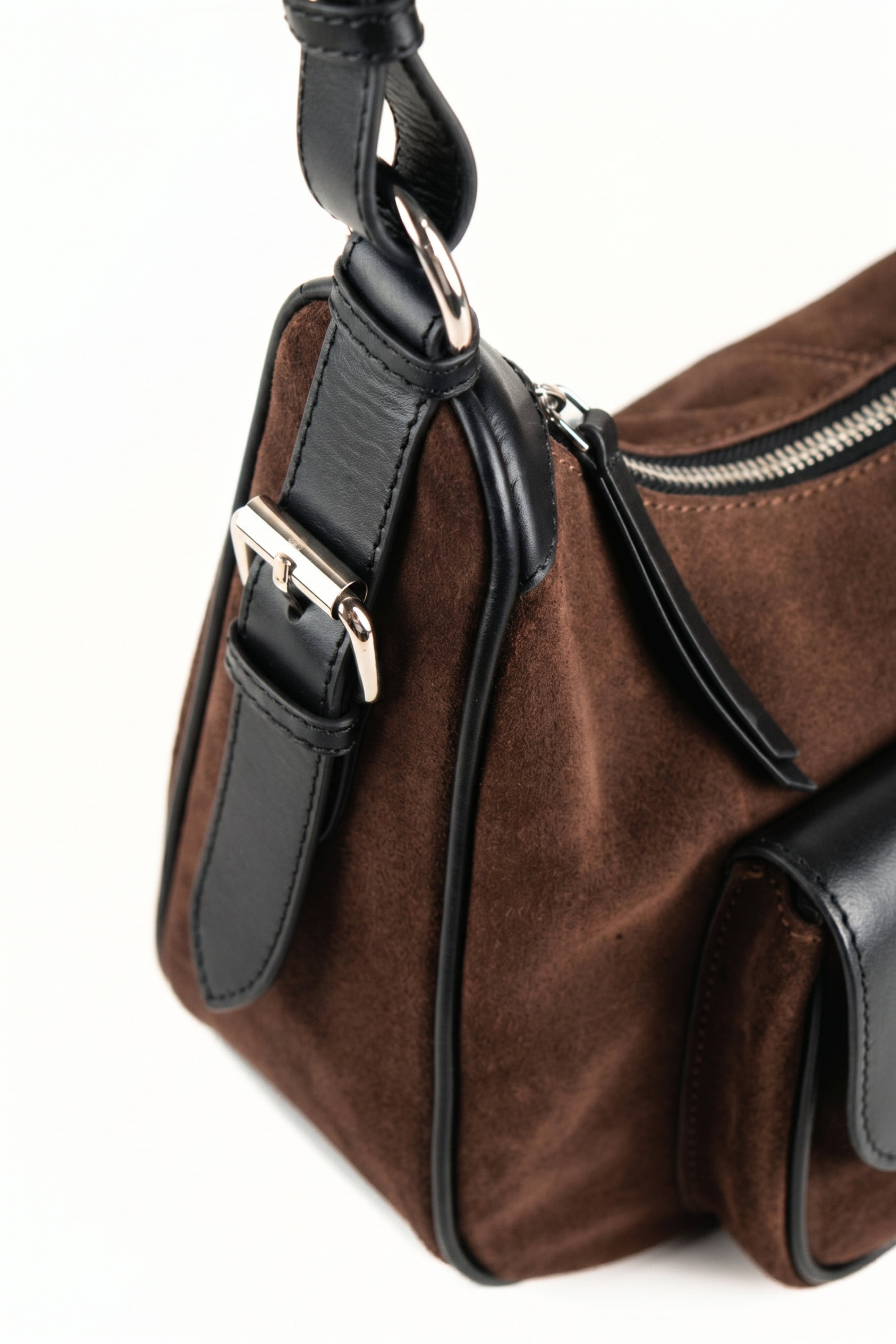Terra Utility Shoulder Bag – Dark Brown