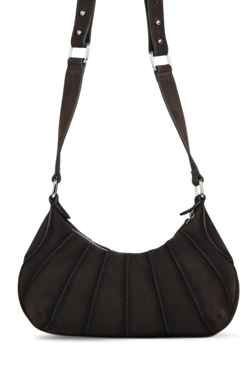 Aurelle Suede Shoulder Bag