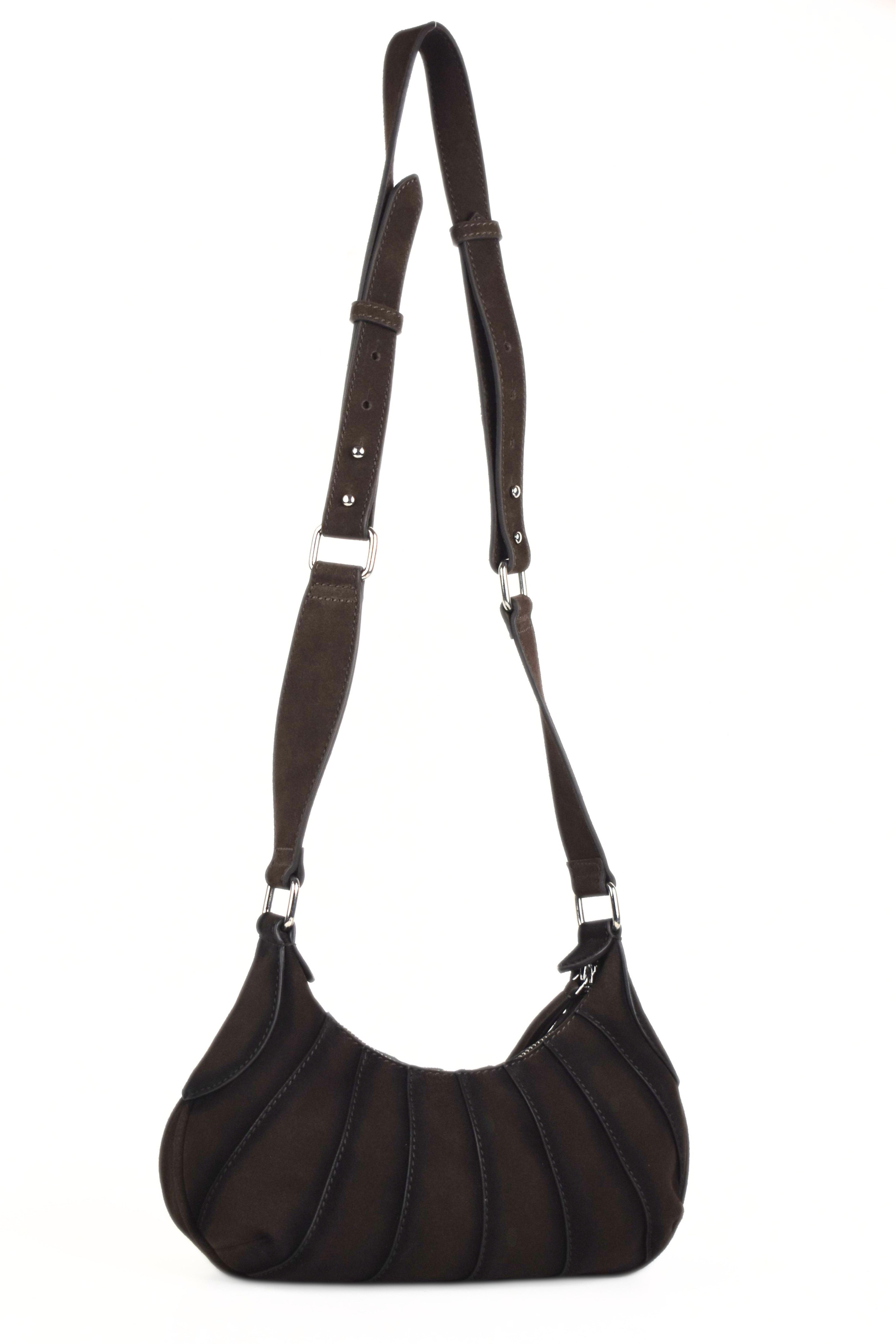 Aurelle Suede Shoulder Bag