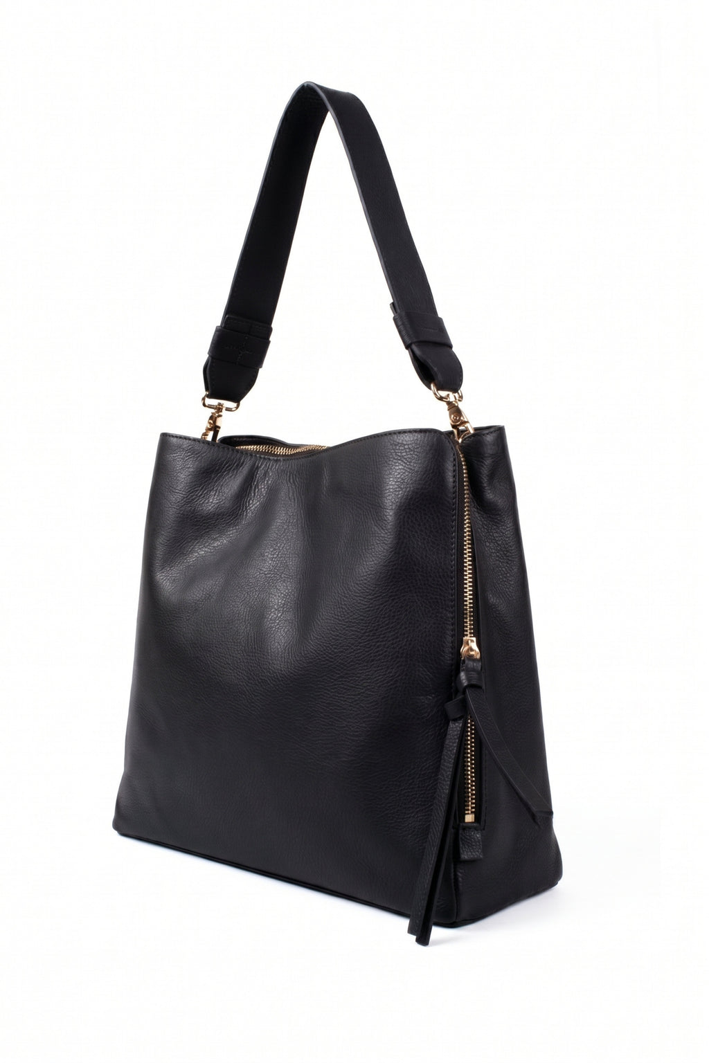 Elara Luxe Leather Shoulder Bag