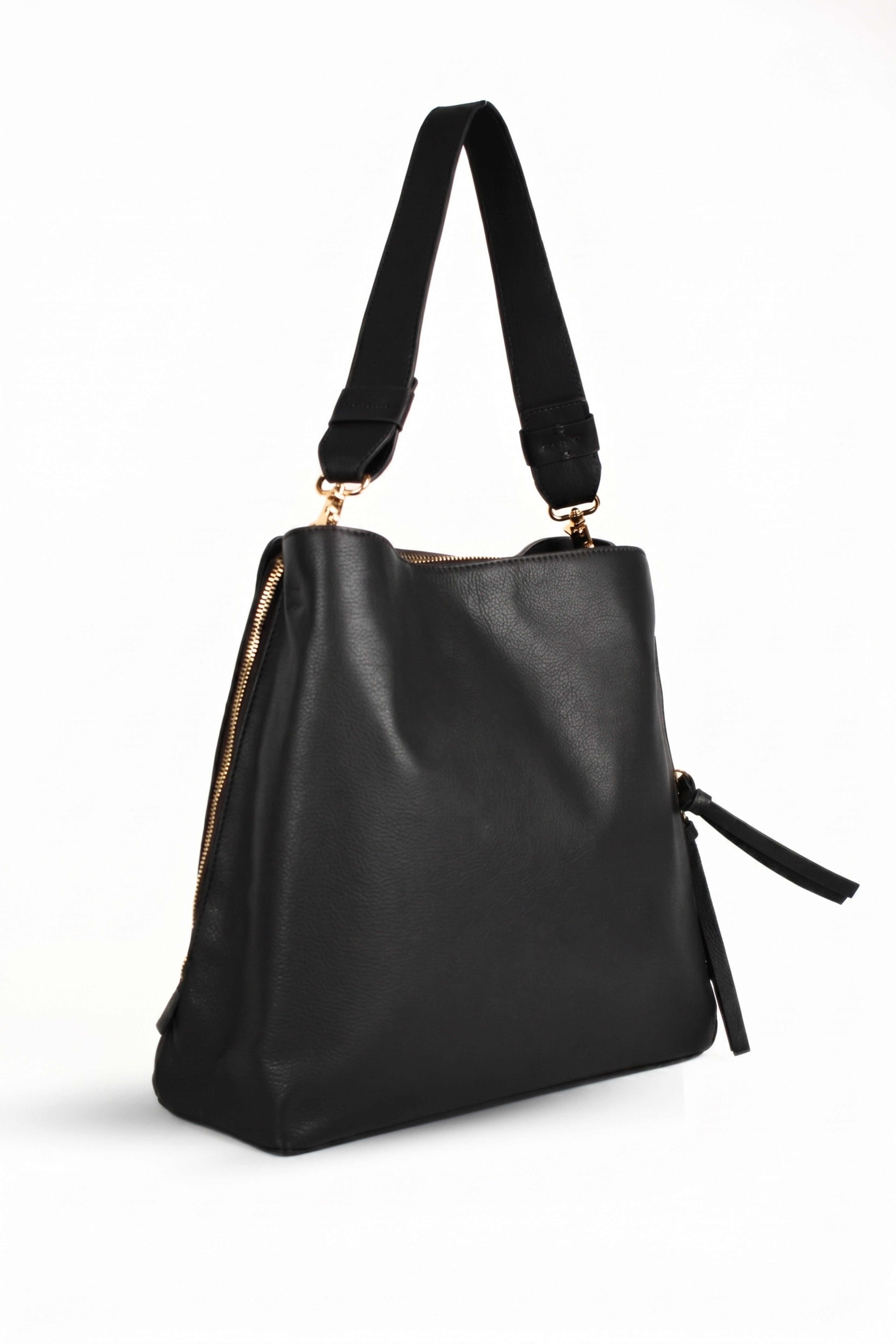 Elara Luxe Leather Shoulder Bag