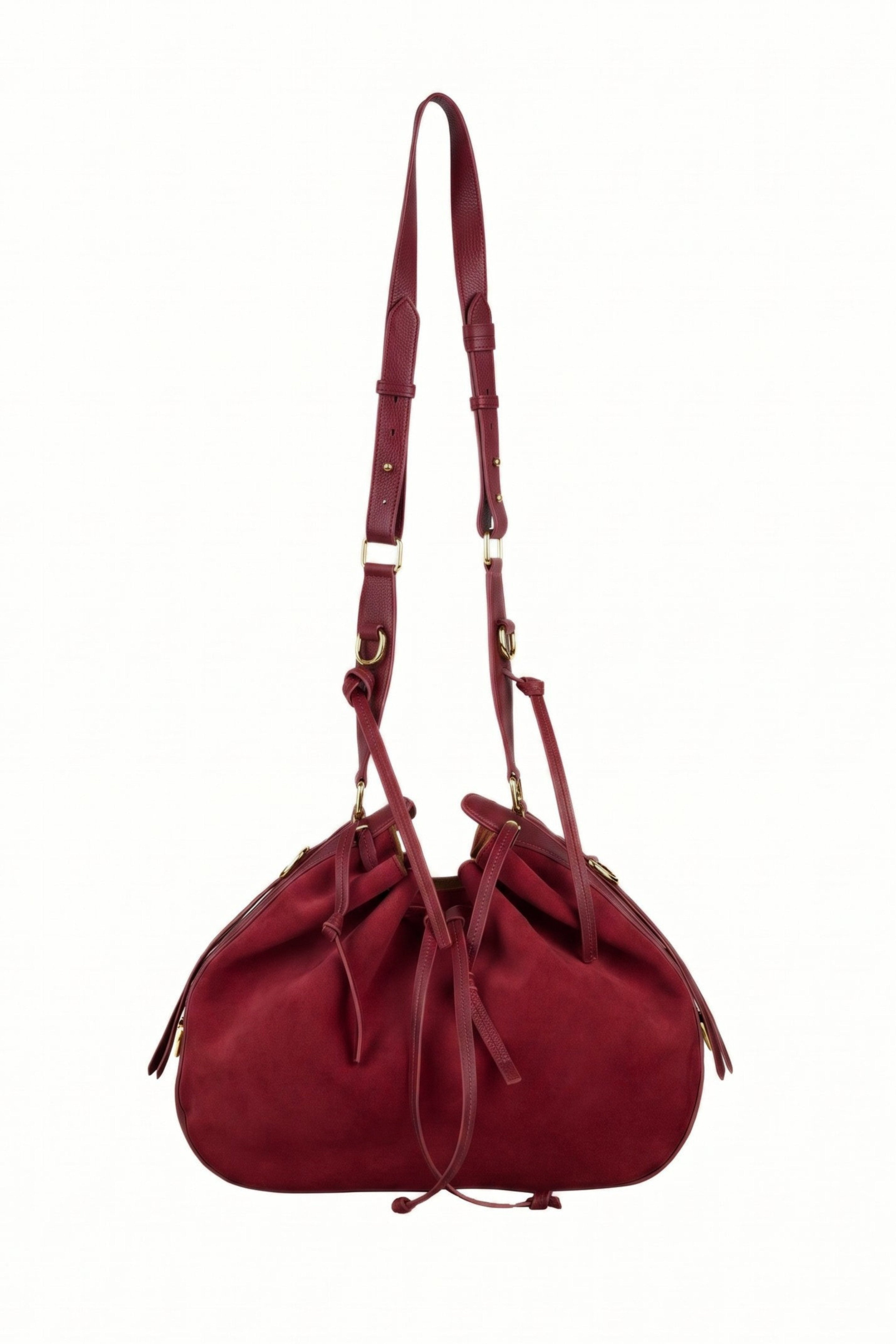 Terra Drawstring Shoulder Bag