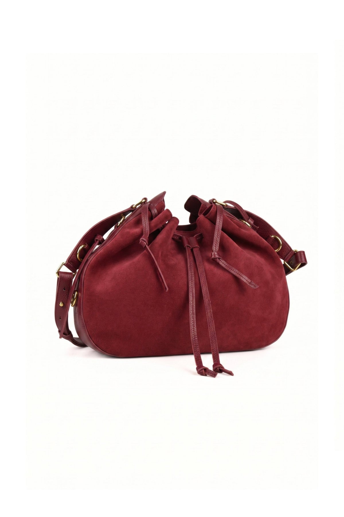 Terra Drawstring Shoulder Bag