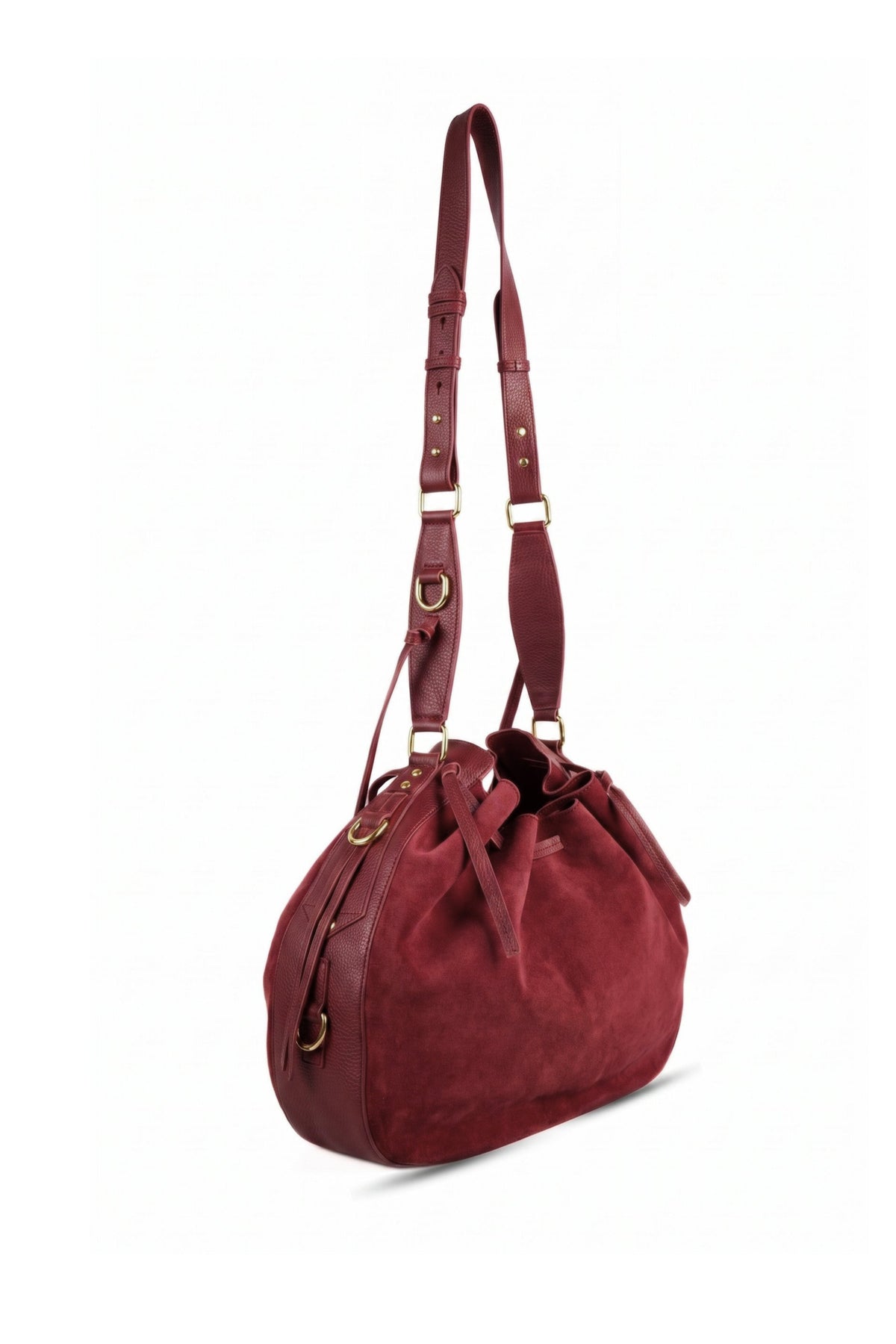Terra Drawstring Shoulder Bag