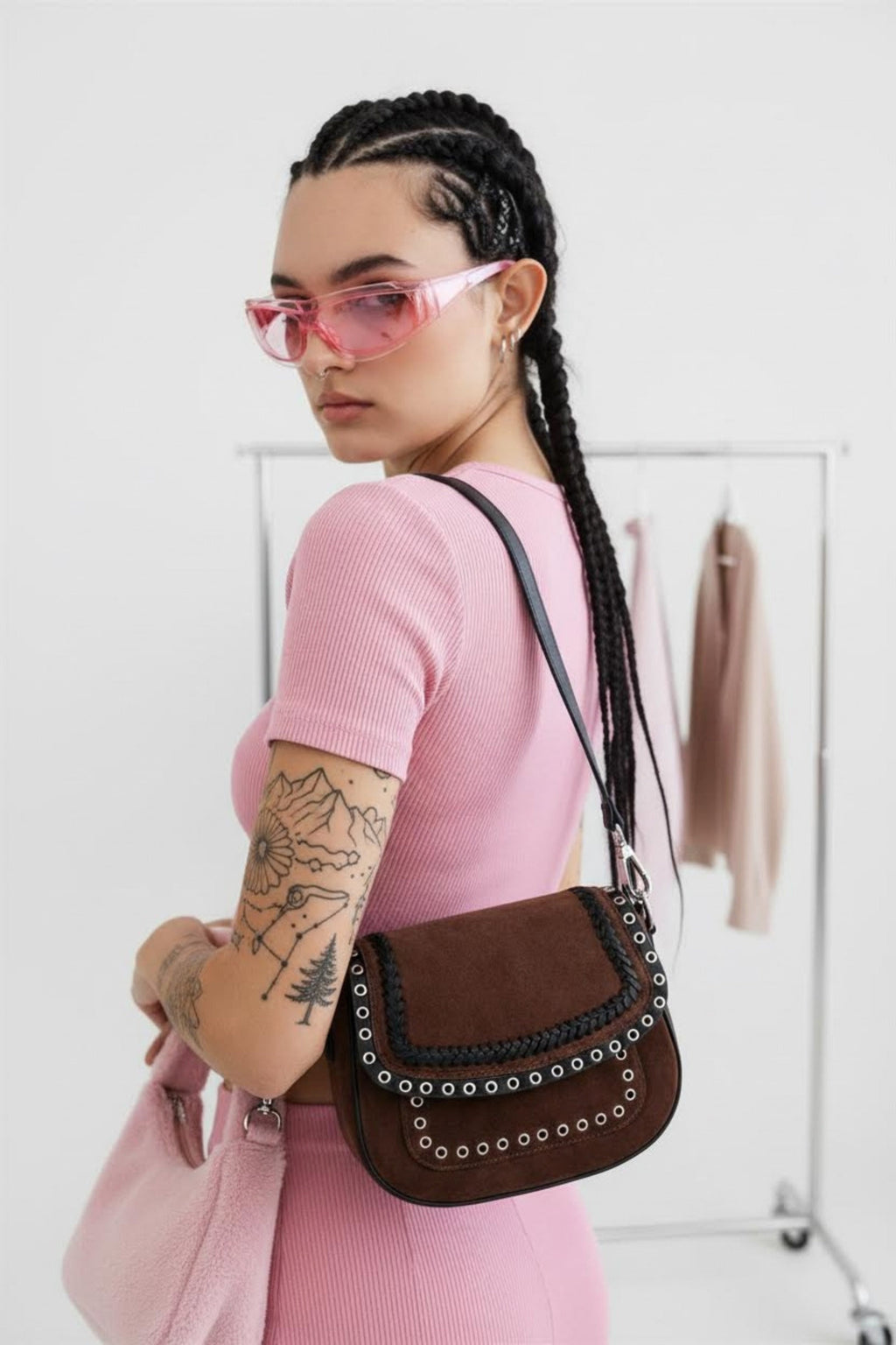Terra Weaved Crossbody Bag
