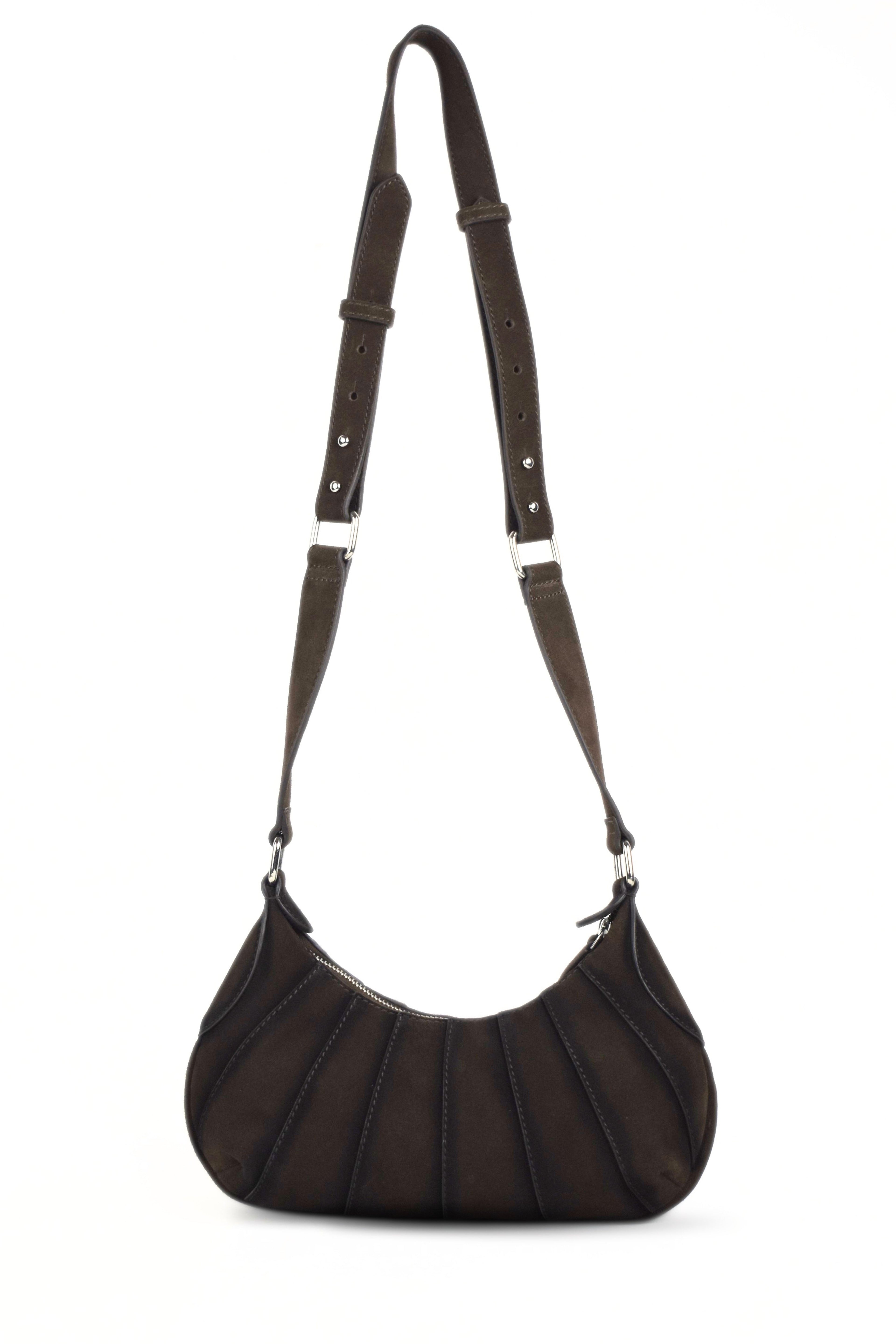 Aurelle Suede Shoulder Bag