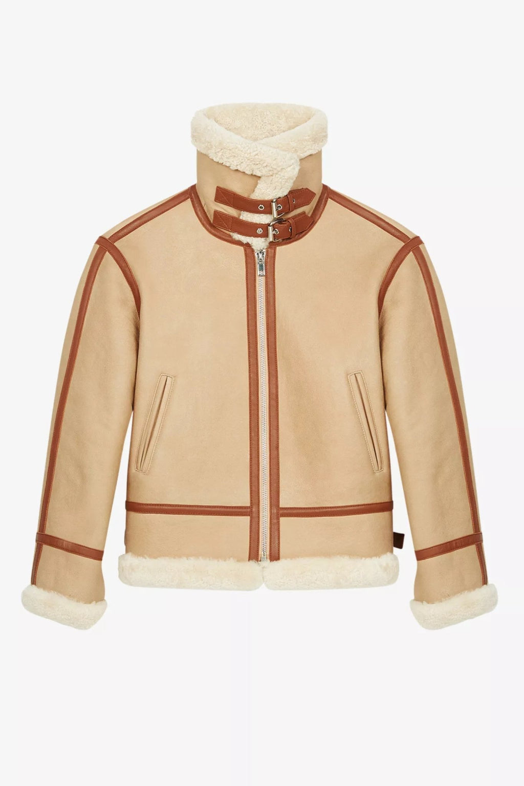 Bliss Aviator Luxe Shearling Jacket - BOB FASHIONJACKET