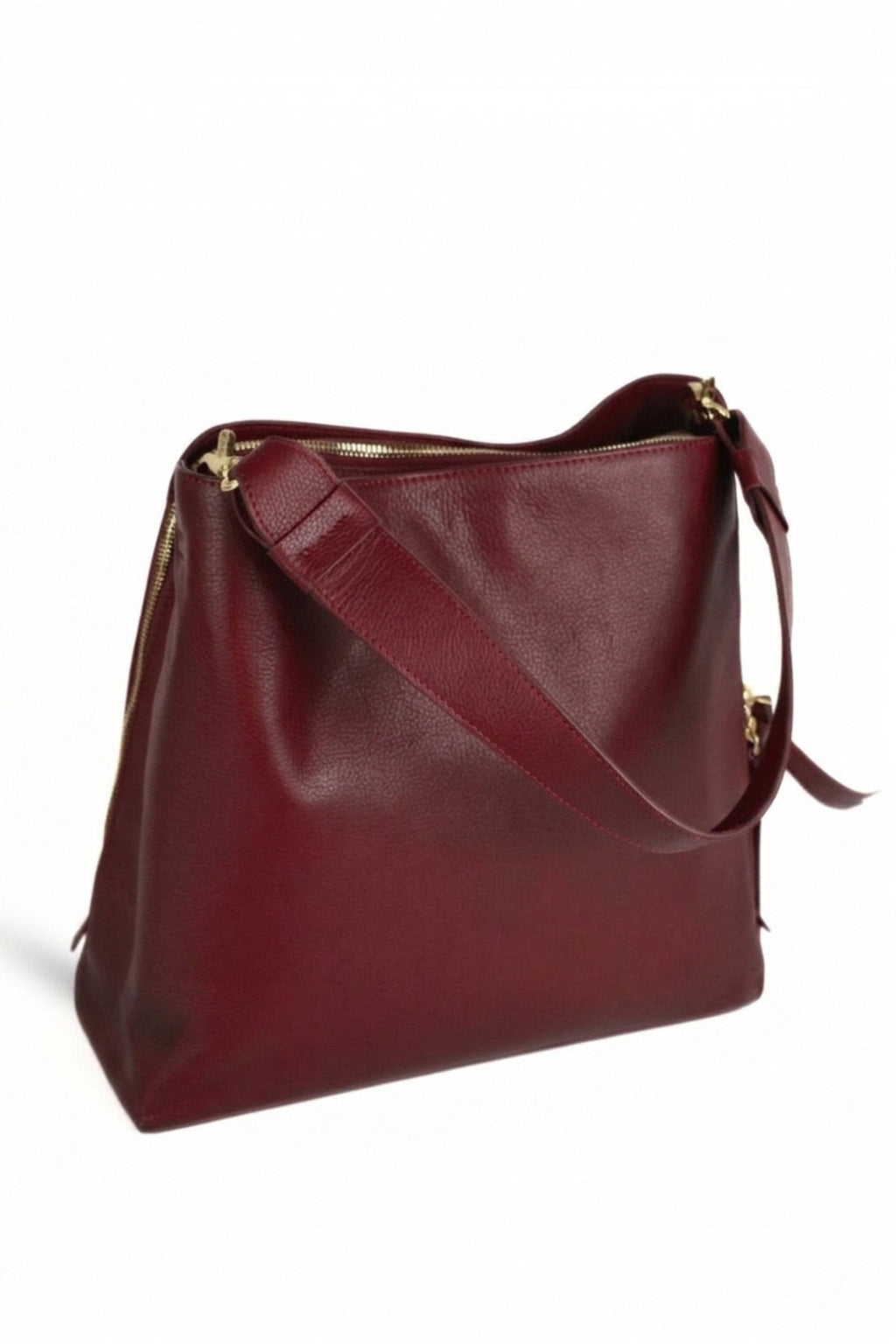 Elara Luxe Leather Shoulder Bag