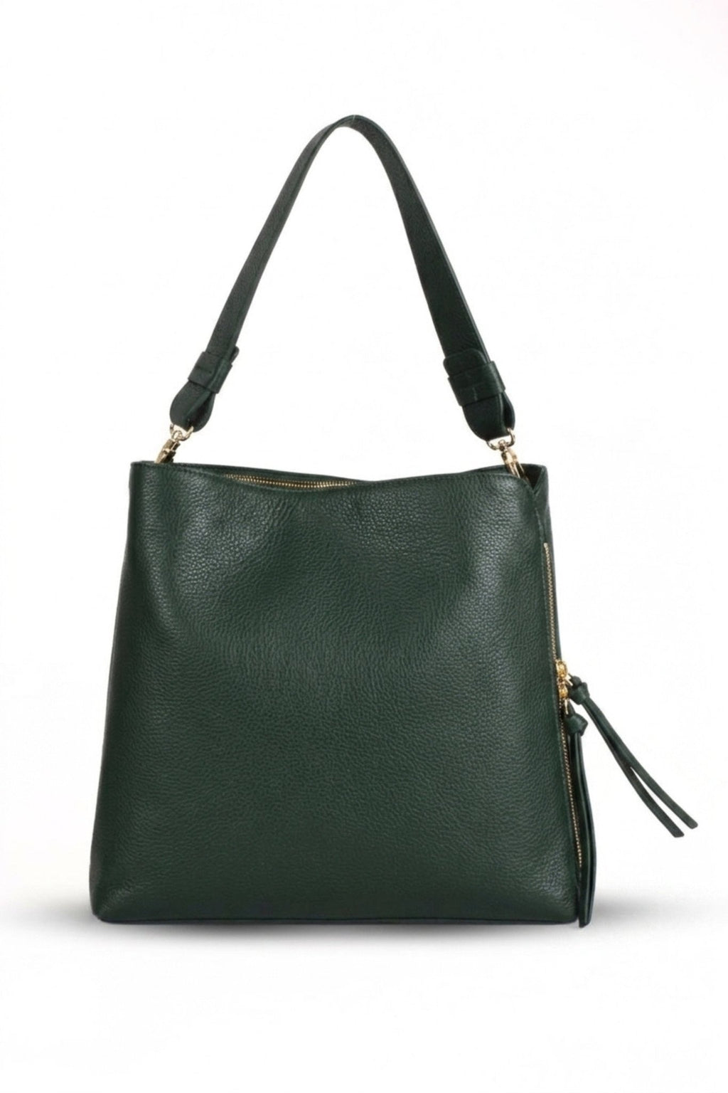 Elara Luxe Leather Shoulder Bag