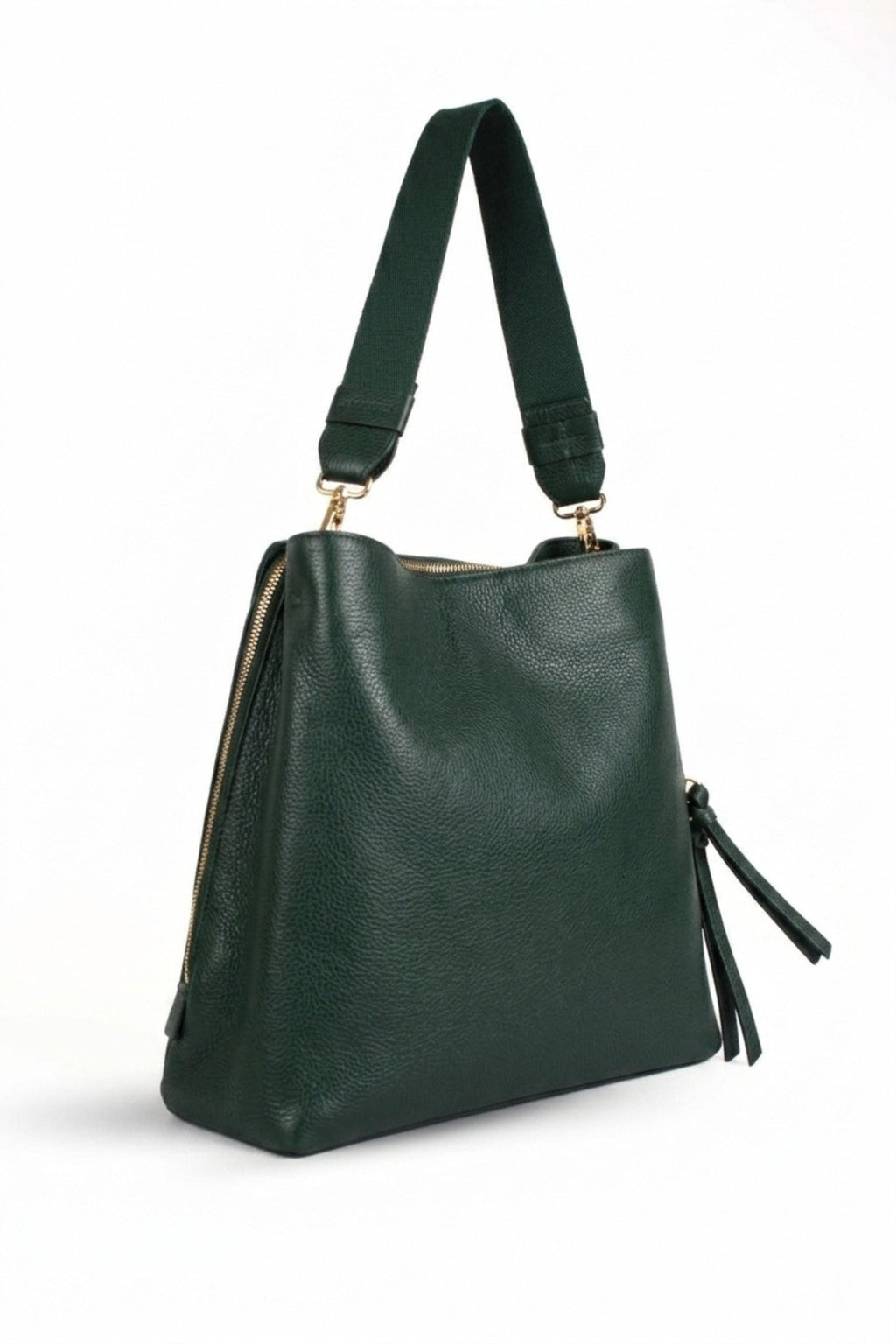 Elara Luxe Leather Shoulder Bag