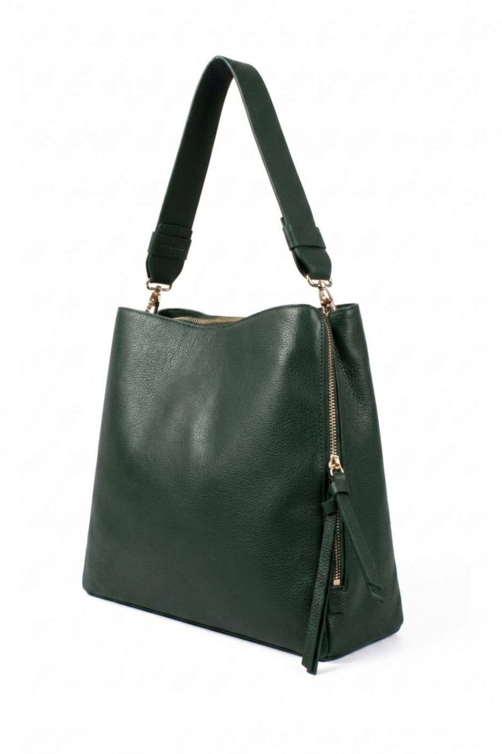 Elara Luxe Leather Shoulder Bag