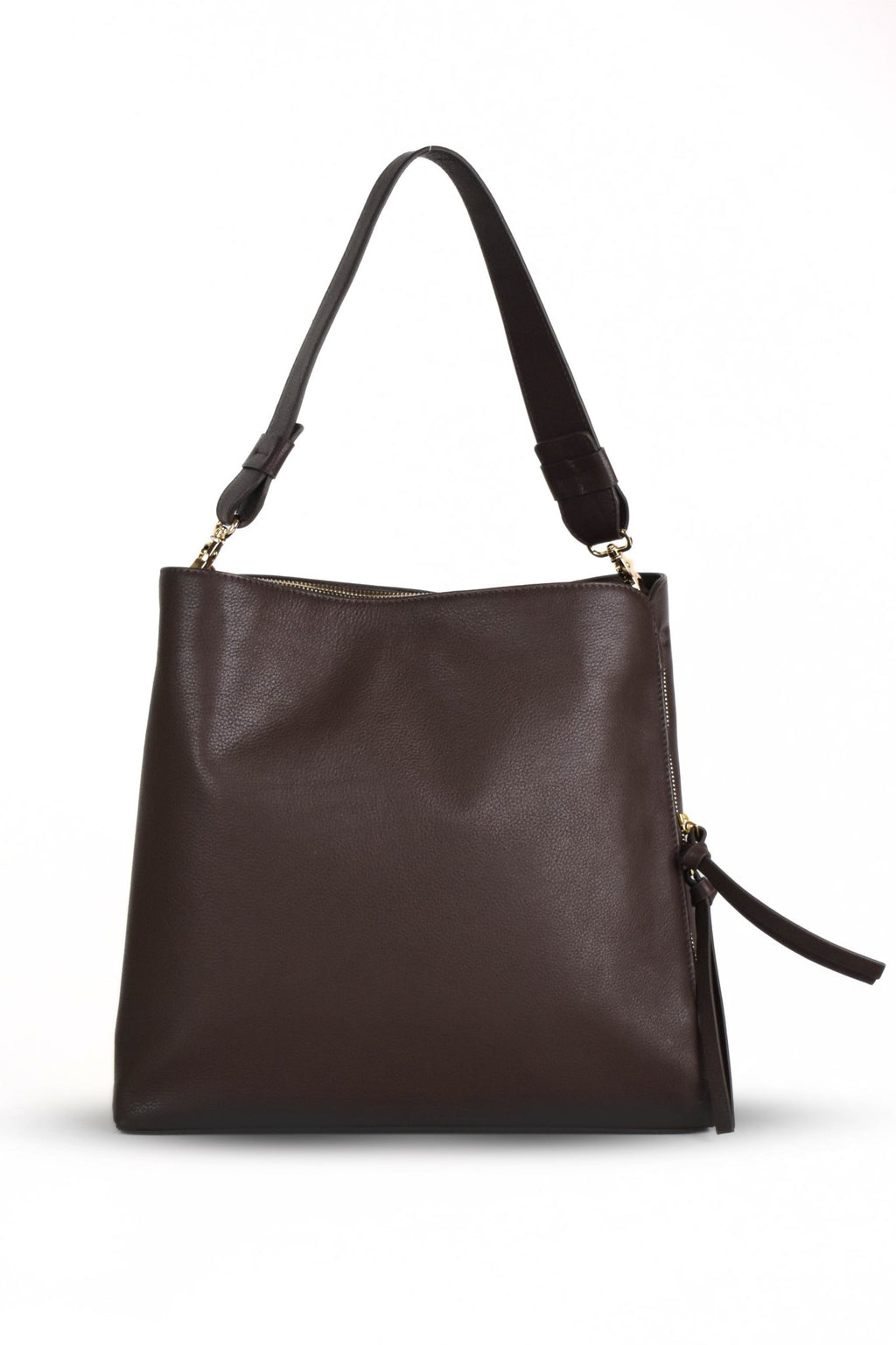 Elara Luxe Leather Shoulder Bag