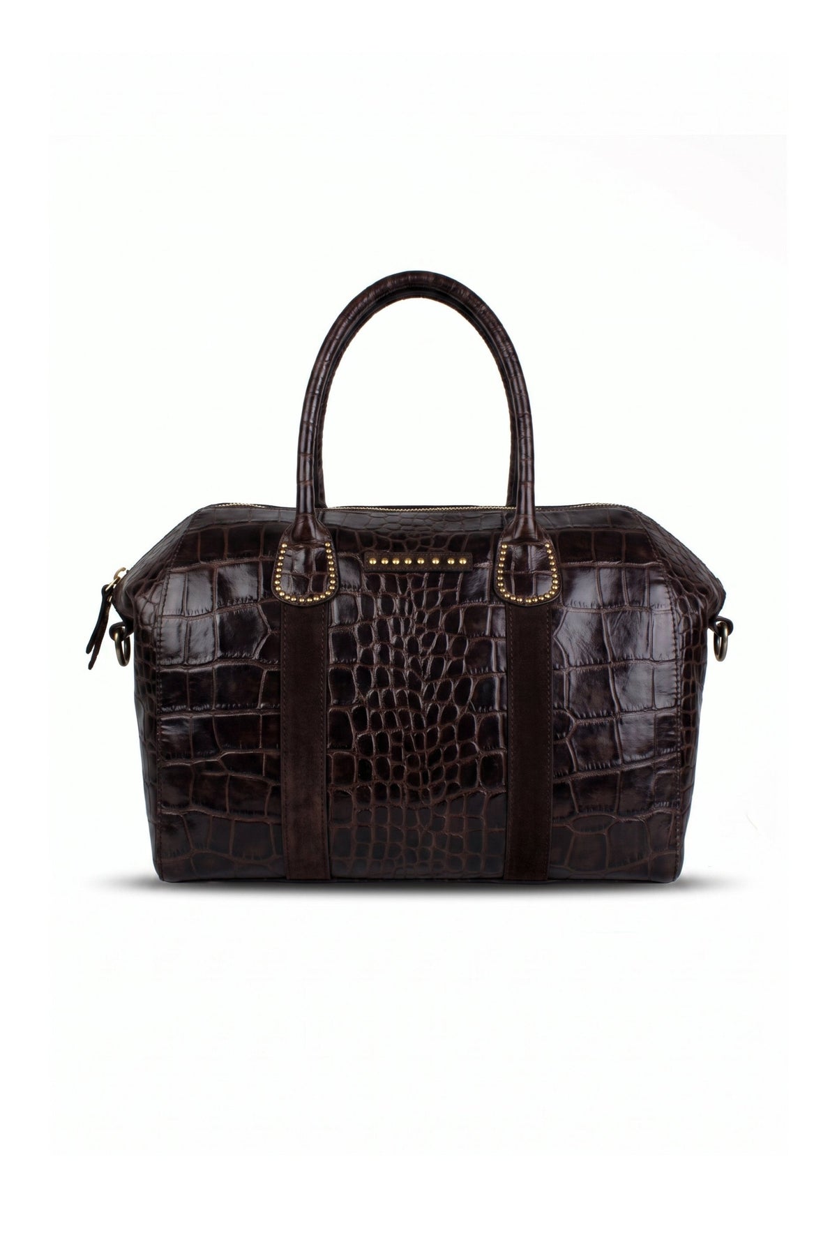 Unisex Croco Duffel Bag