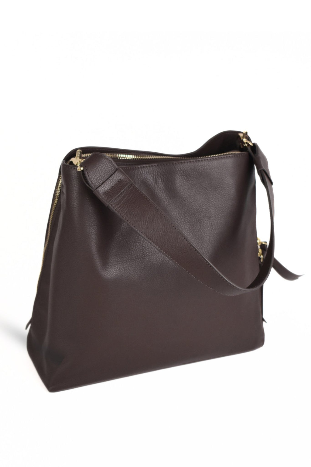 Elara Luxe Leather Shoulder Bag
