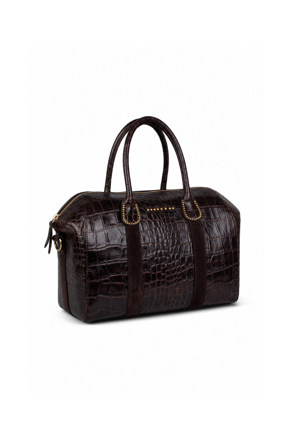 Unisex Croco Duffel Bag