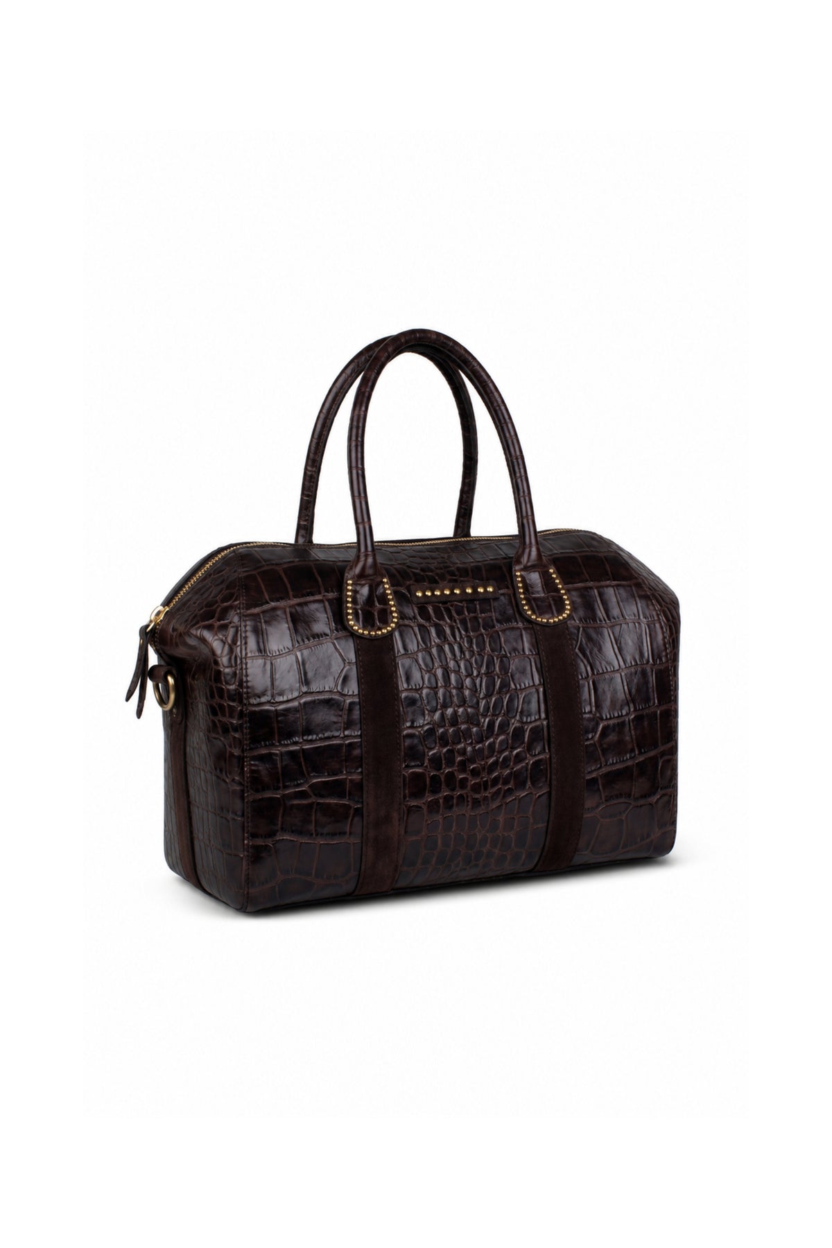 Unisex Croco Duffel Bag