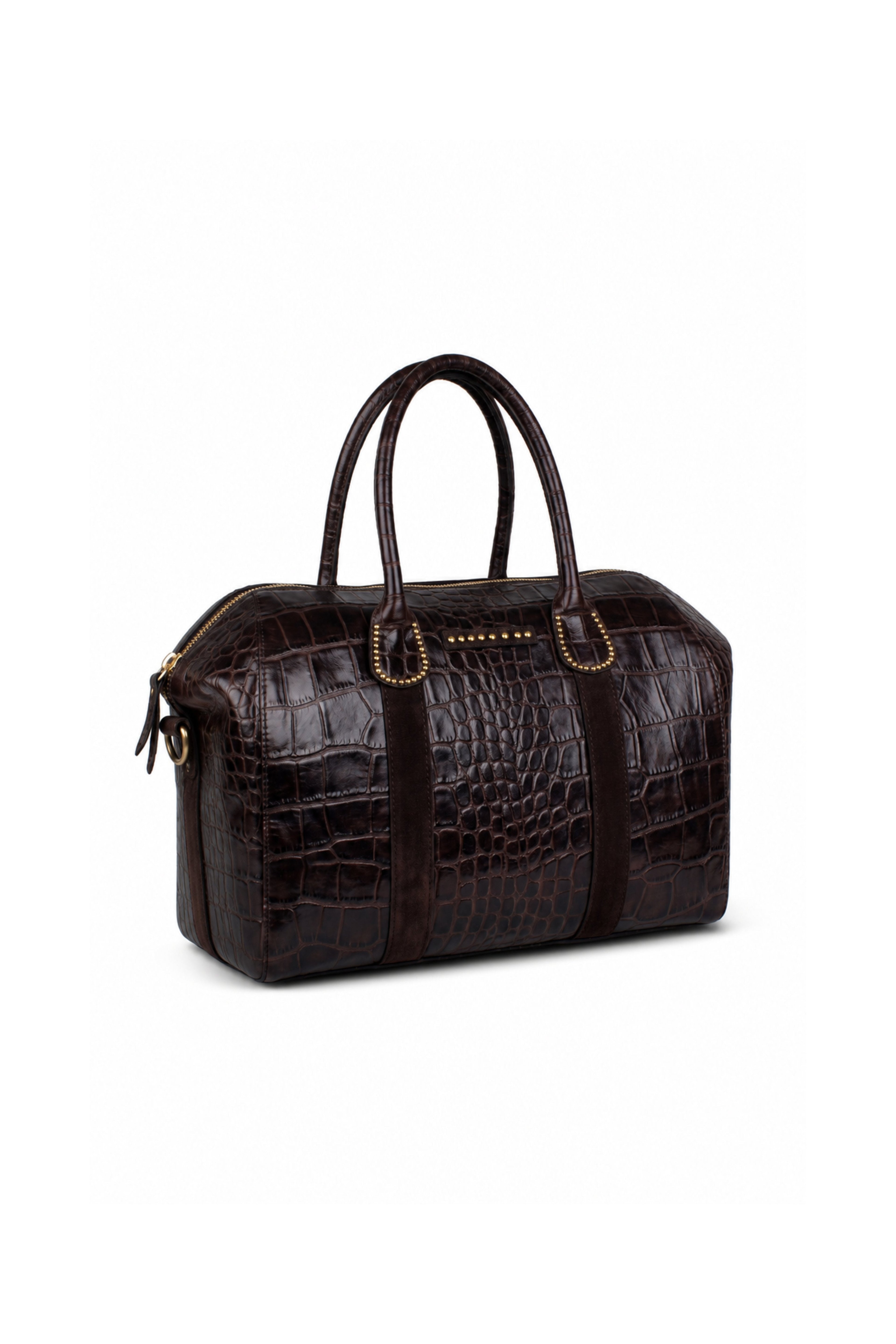 Unisex Croco Duffel Bag