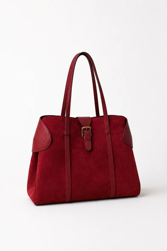 Azure Luxe Tote