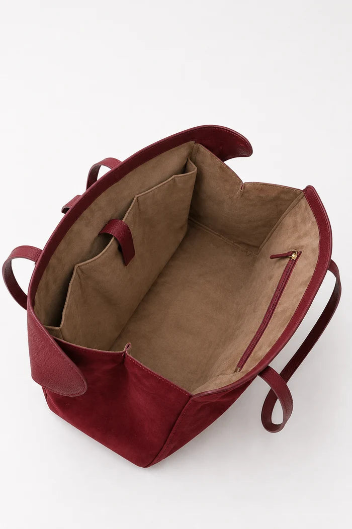 Azure Luxe Tote