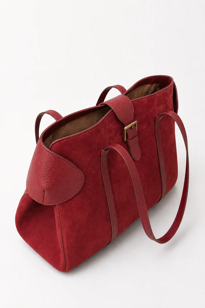Azure Luxe Tote