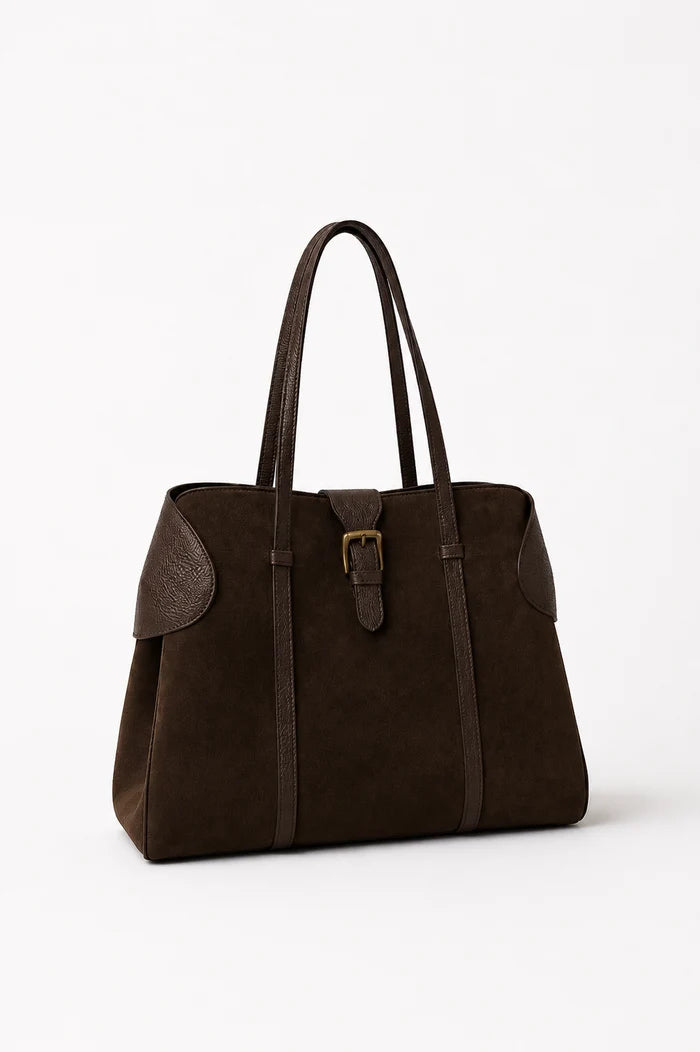 Azure Luxe Tote