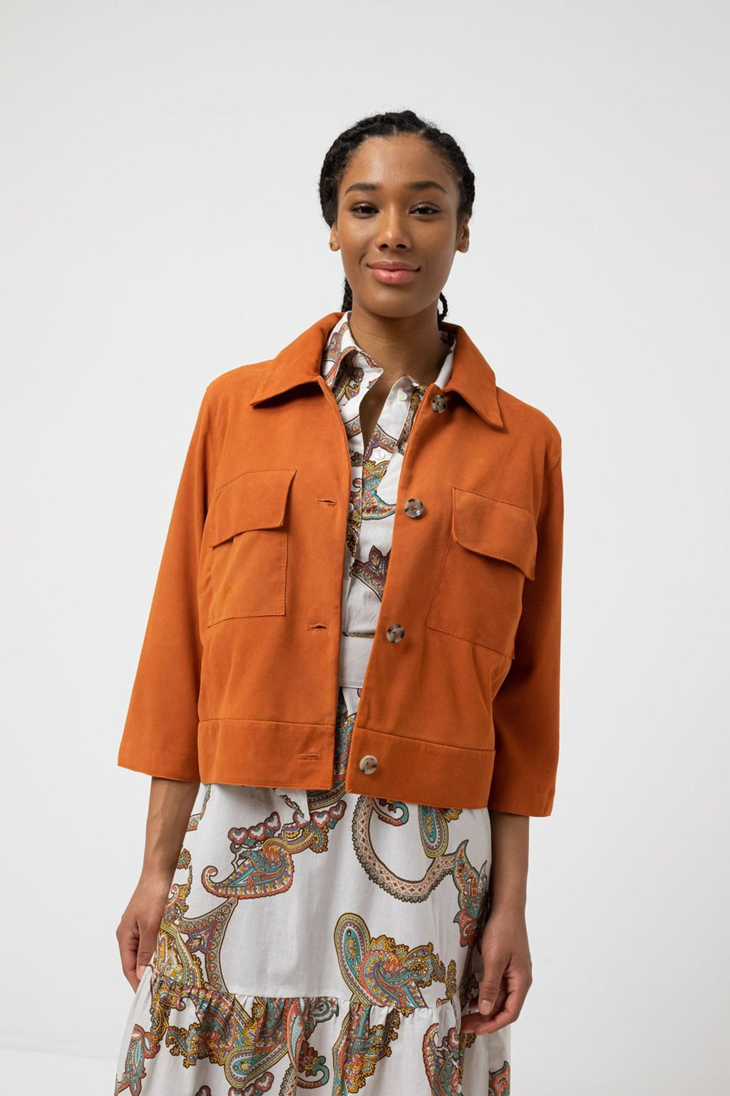 Sahara Suede Shirt - BOB FASHIONLeather Shirt