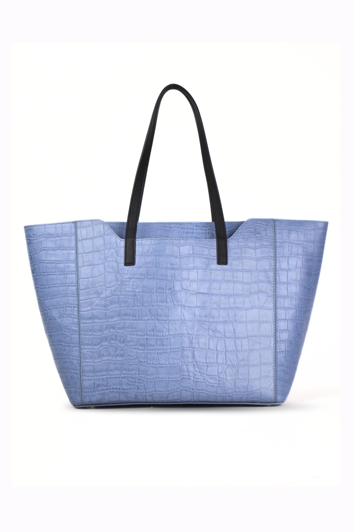 Noir Croco Tote