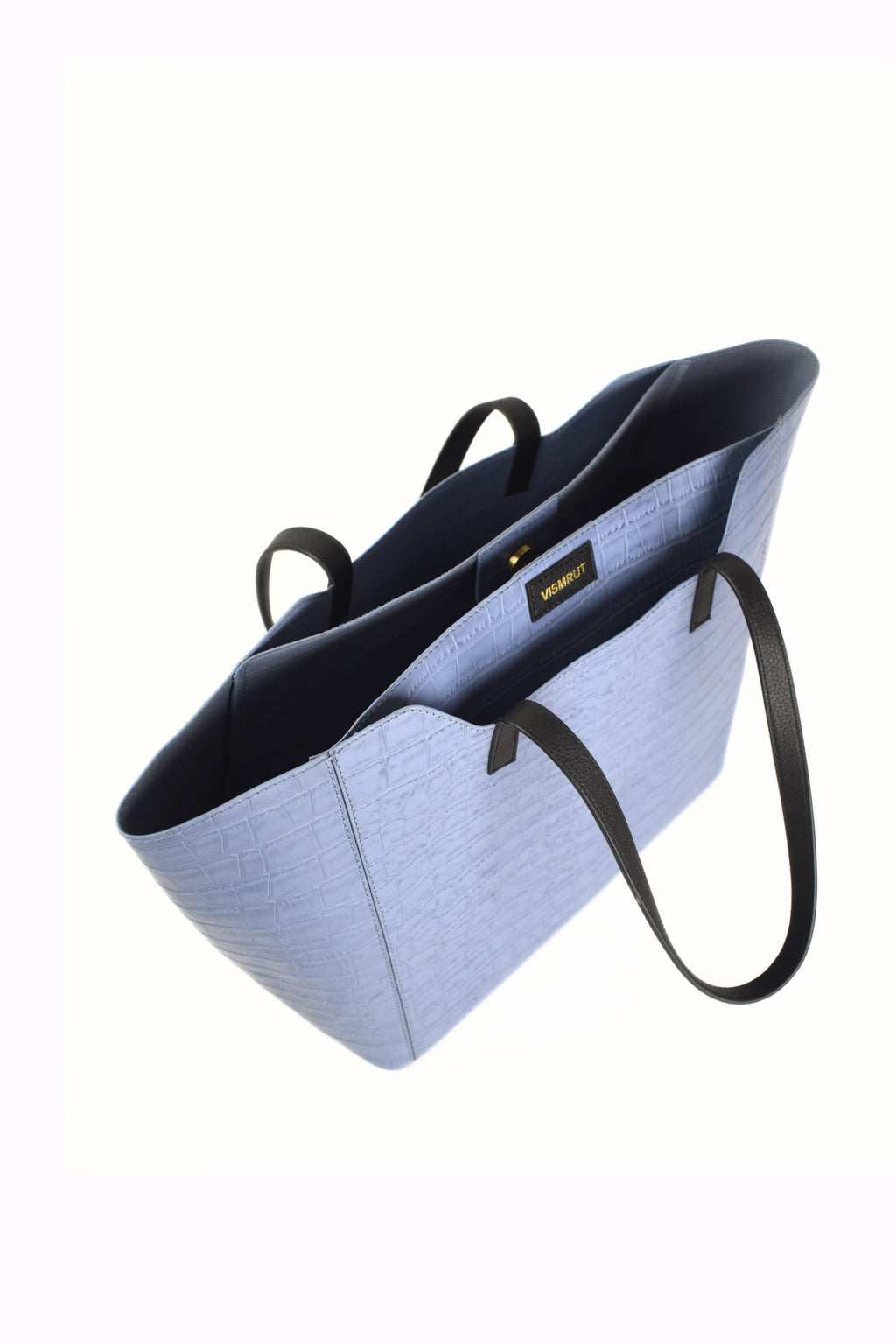 Noir Croco Tote