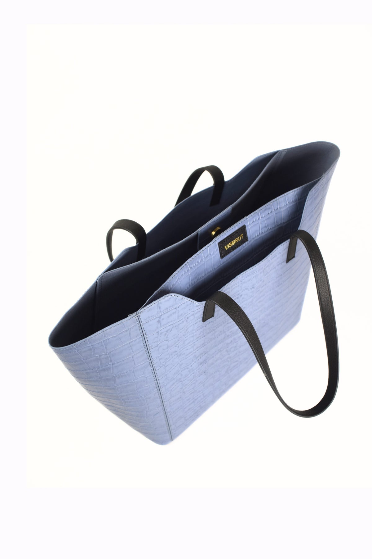 Noir Croco Tote