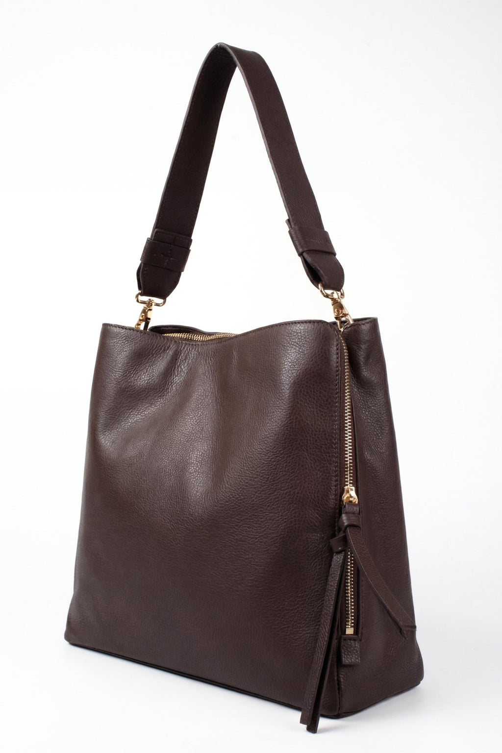 Elara Luxe Leather Shoulder Bag
