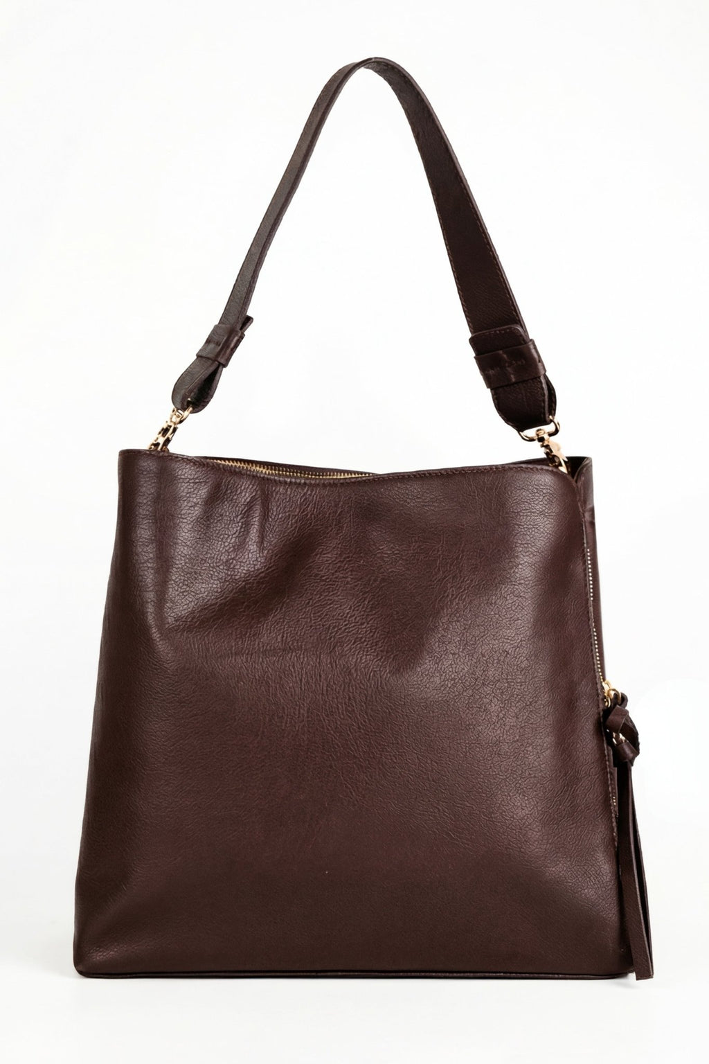 Elara Luxe Leather Shoulder Bag
